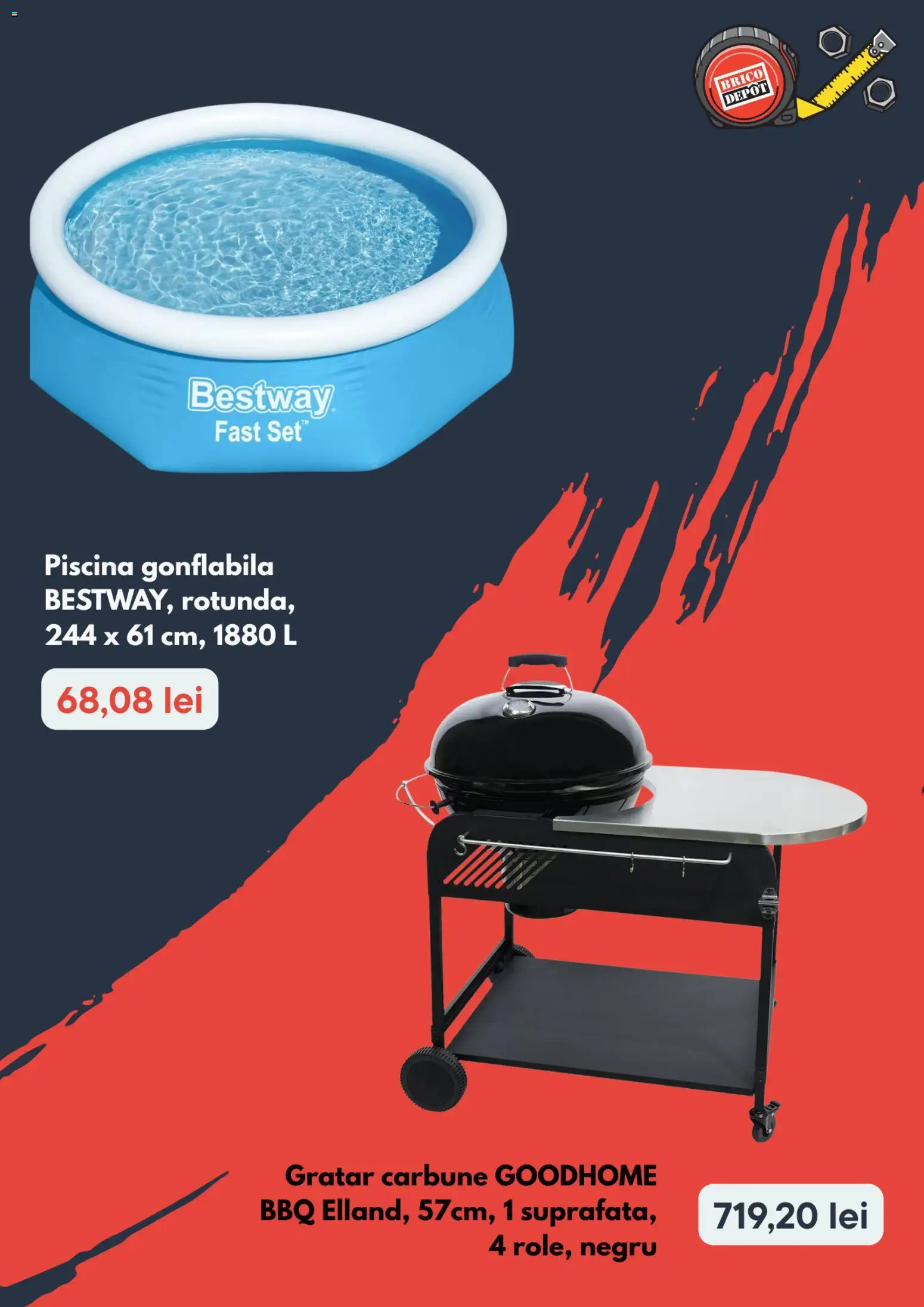 Catalog Brico Depot 3 - 11 August 2026 | Pagina 3 | Produse: Piscină, Grătar, Köpek Uzaklaştırıcılar