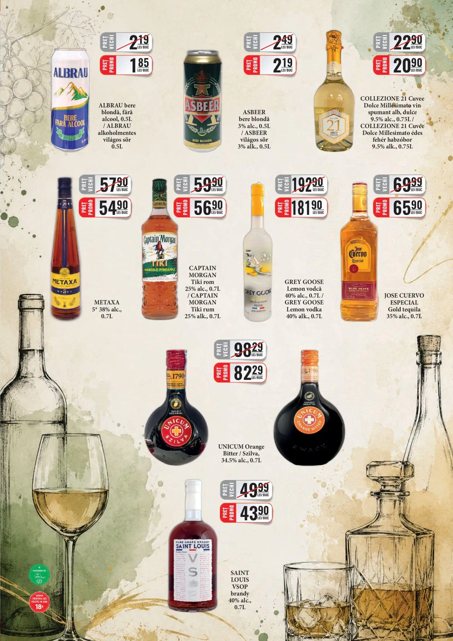 Catalog CBA 1 - 14 August 2026 | Pagina 5 | Produse: Vin, Bere, Rom, Pește