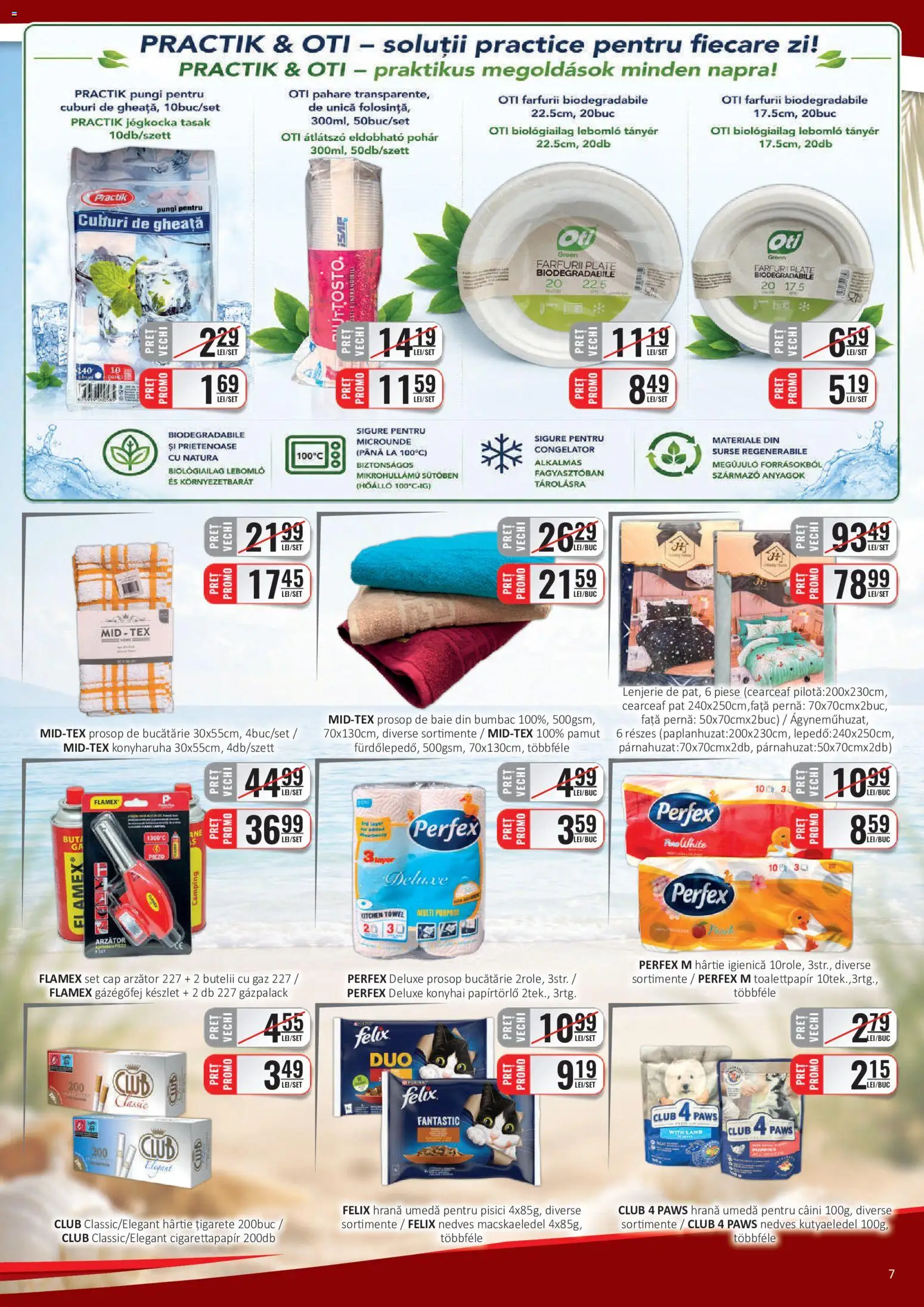 Catalog CBA 1 - 14 August 2026 | Pagina 7 | Produse: Congelator, Pahare, Pat, Pernă
