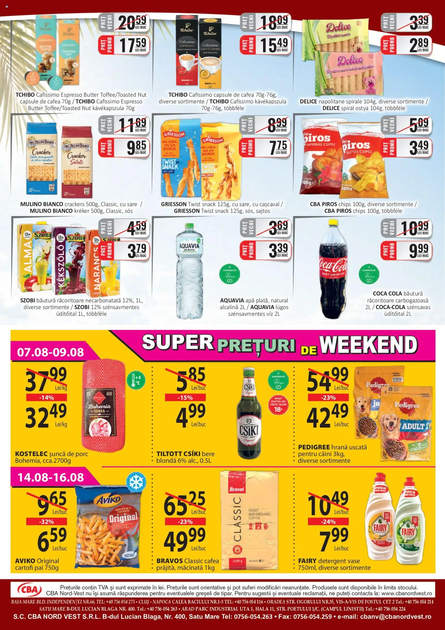 Catalog CBA 1 - 14 August 2026 | Pagina 8 | Produse: Cafea, Cartofi, Sos, Sare