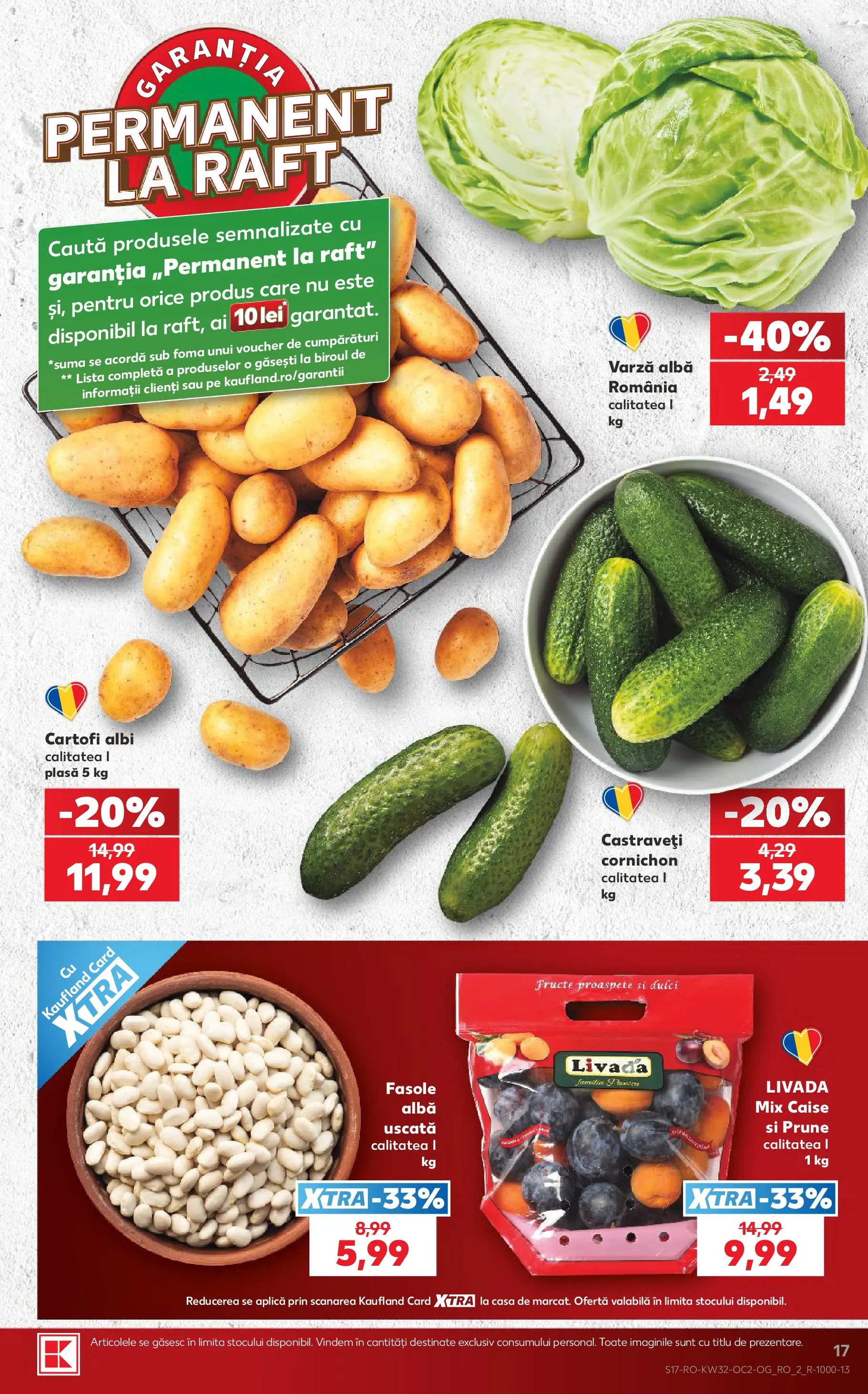 Catalog Kaufland 5 - 10 August 2026 | Pagina 17 | Produse: Varză, Raft, Ahtapot, Fructe
