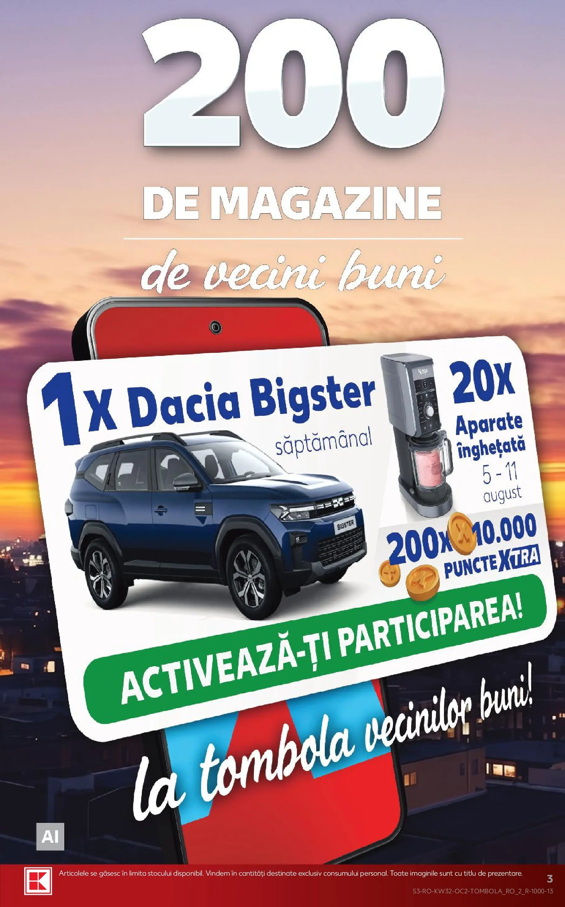 Catalog Kaufland 5 - 10 August 2026 | Pagina 3 | Produse: Înghețată
