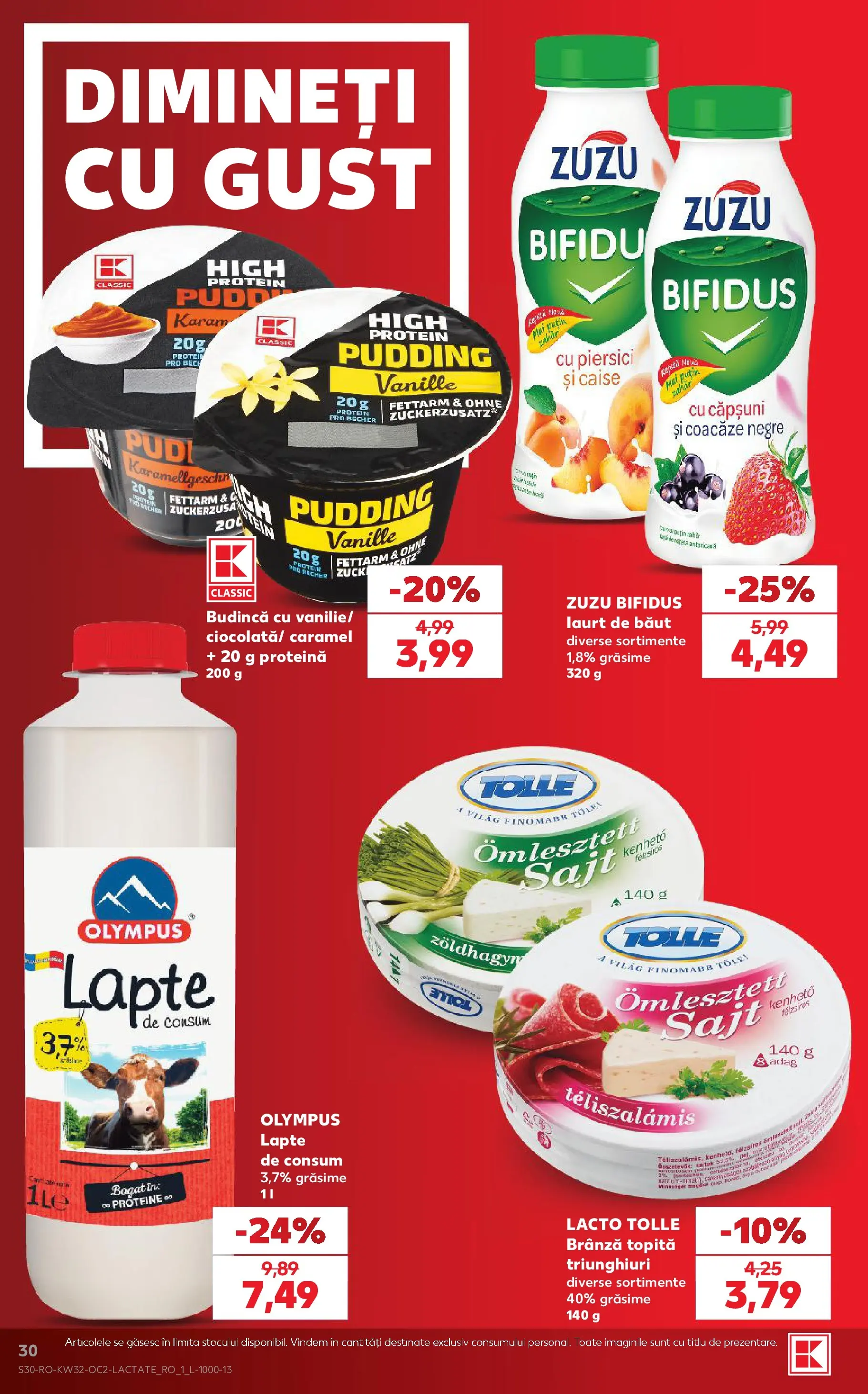Catalog Kaufland 5 - 10 August 2026 | Pagina 30 | Produse: Masaüstü kılıfı, Brânză, Căpșuni, Ahtapot