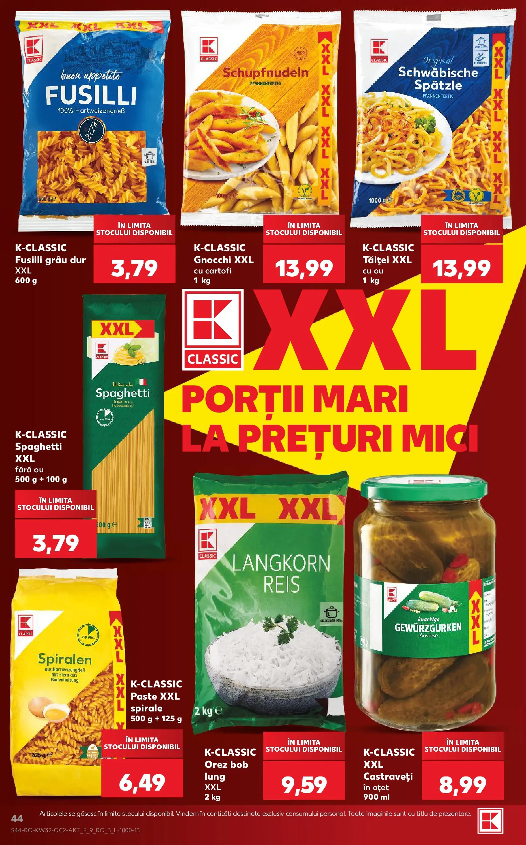Catalog Kaufland 5 - 10 August 2026 | Pagina 44 | Produse: Mici, Oțet, Castraveți, Cartofi