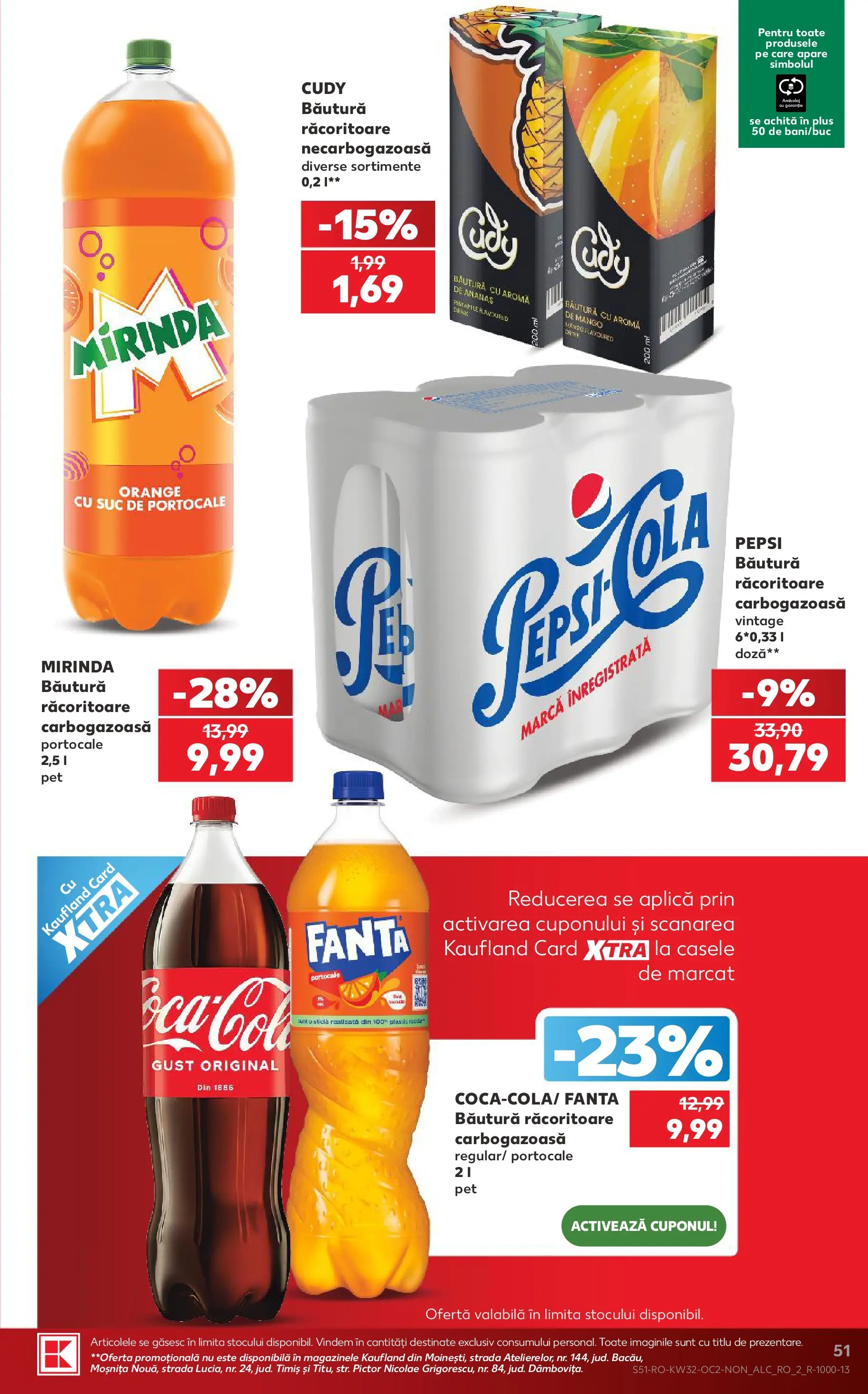 Catalog Kaufland 5 - 10 August 2026 | Pagina 51 | Produse: Suc, Portocale, Ananas, Mango