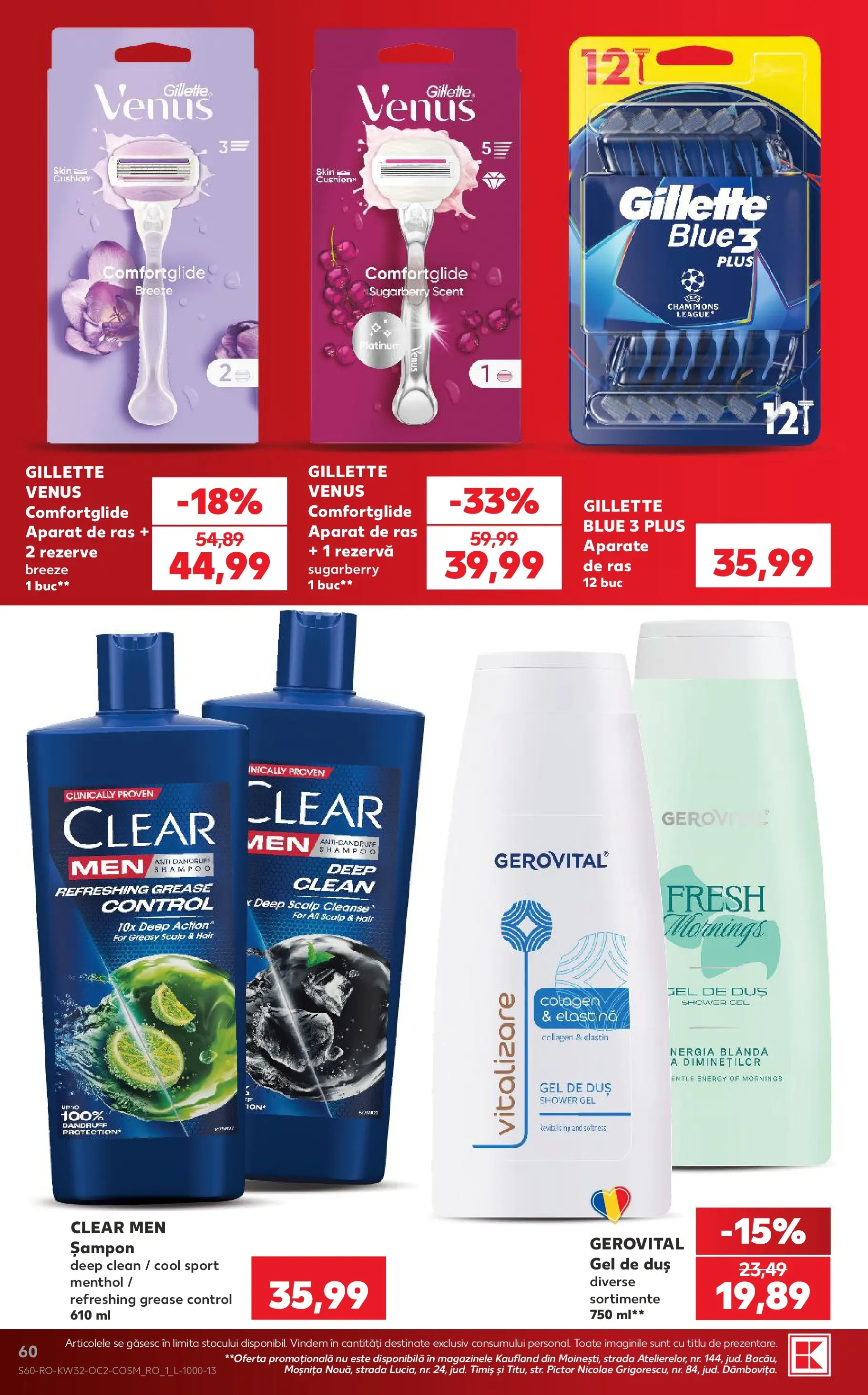 Catalog Kaufland 5 - 10 August 2026 | Pagina 60 | Produse: Pomelo, Aparat De Ras, Duș, Șampon