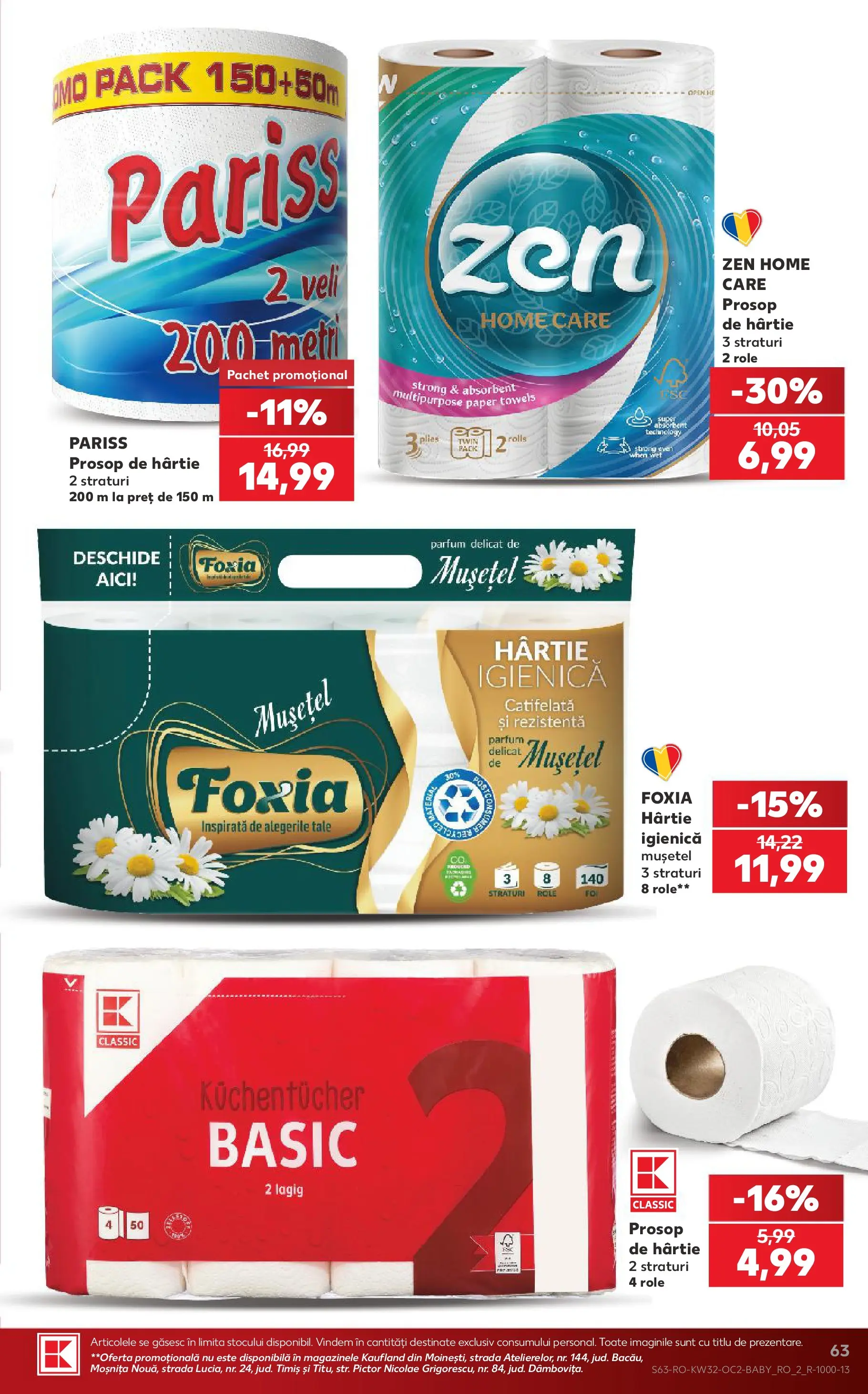 Catalog Kaufland 5 - 10 August 2026 | Pagina 63 | Produse: Role, Parfum