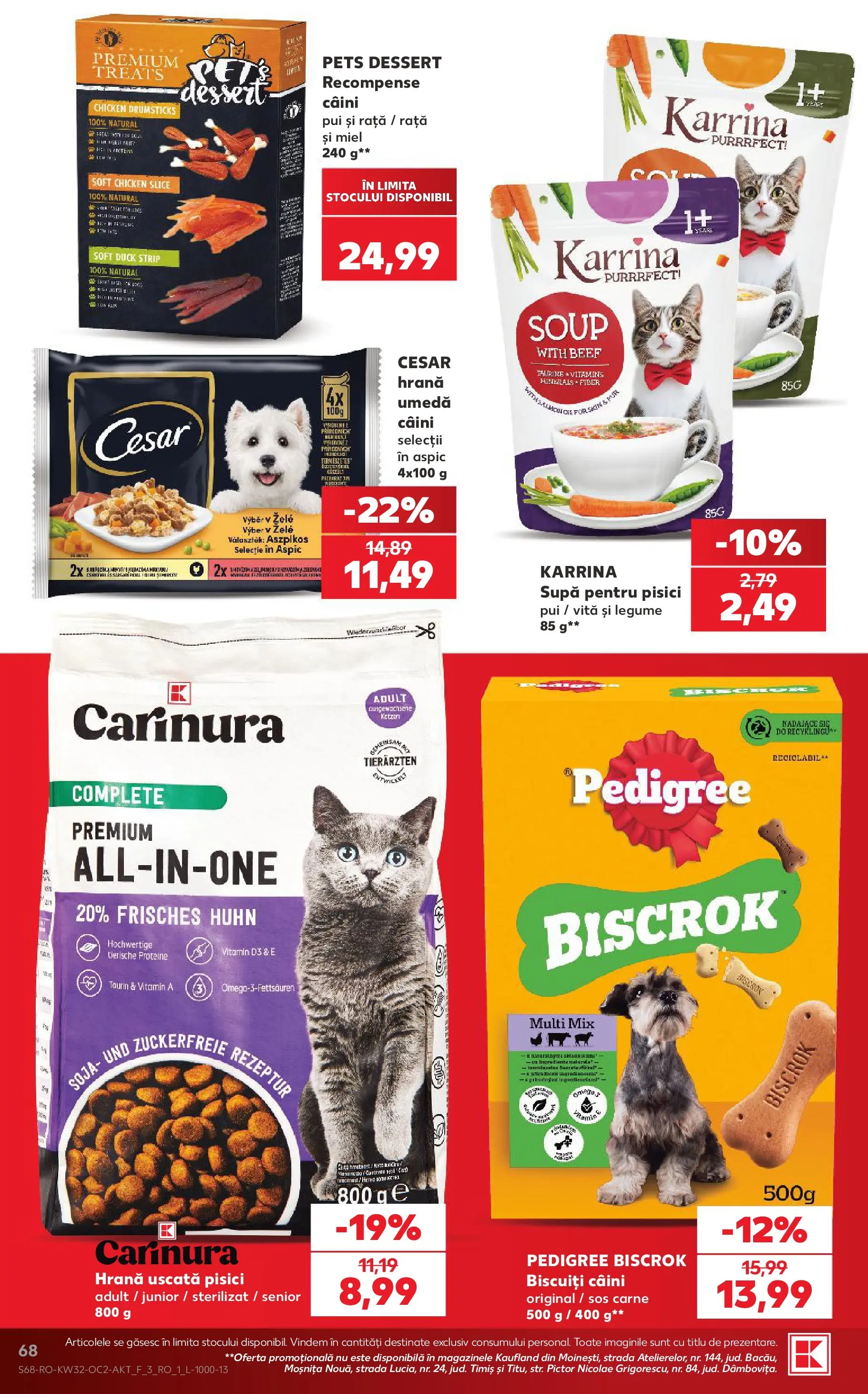 Catalog Kaufland 5 - 10 August 2026 | Pagina 68 | Produse: Masaüstü kılıfı, Rață, Biscuiți, Legume