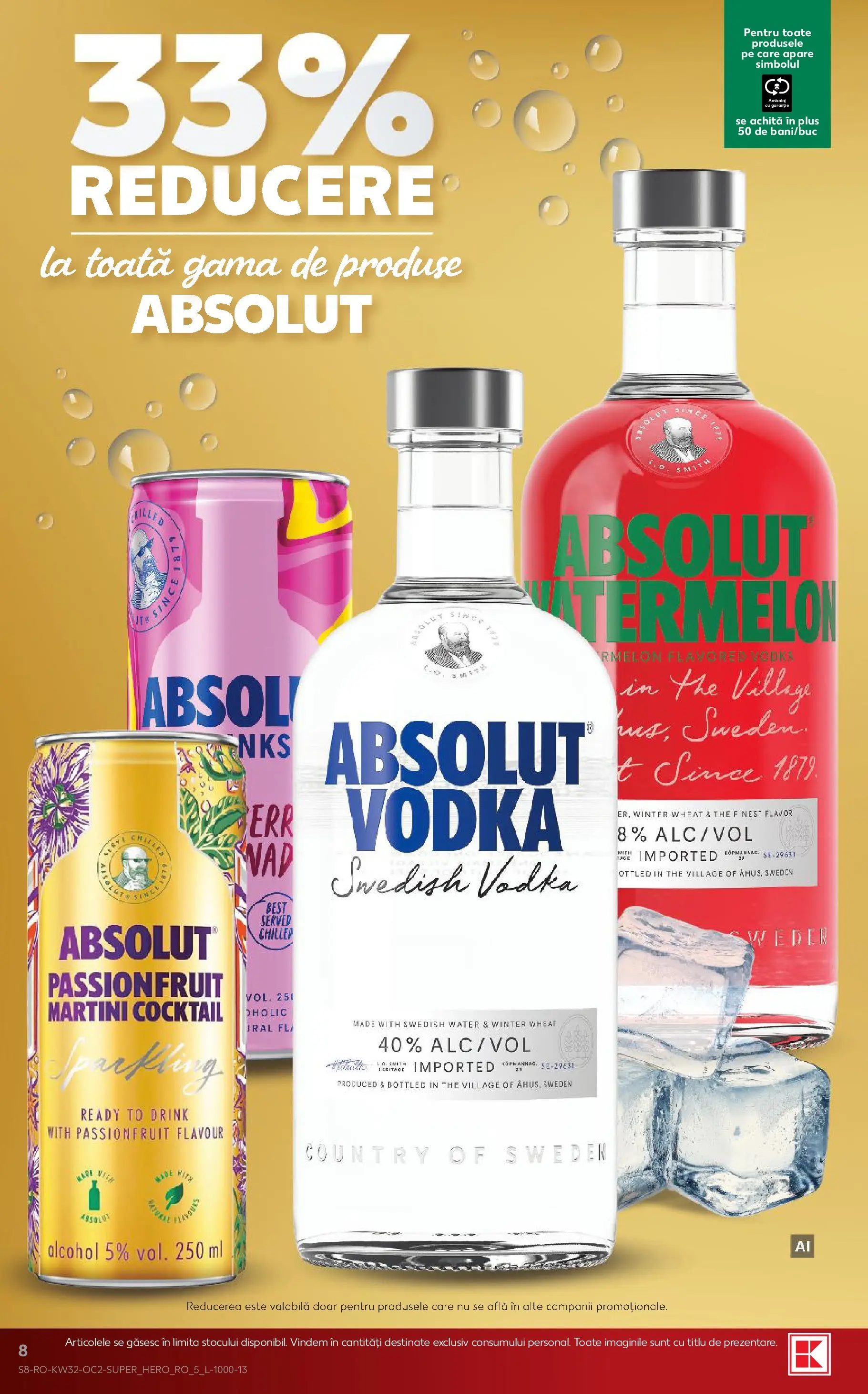 Catalog Kaufland 5 - 10 August 2026 | Pagina 8 | Produse: Yulaf, Cocktail, Vodka