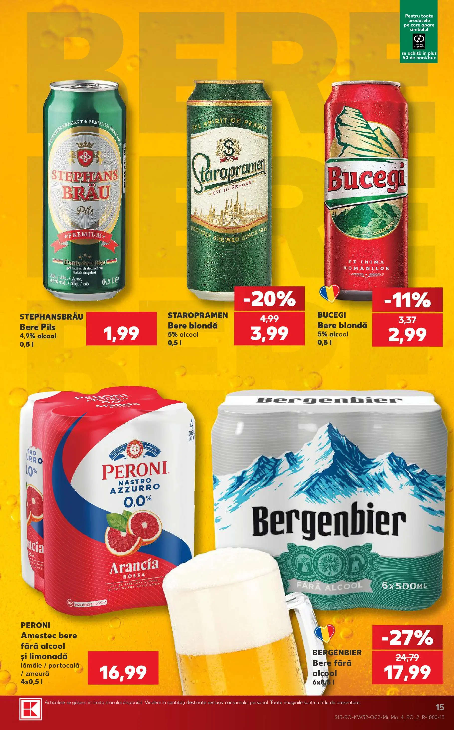 Catalog Kaufland 5 - 10 August 2026 | Pagina 15 | Produse: Zmeură, Sıcak su torbası, Suc, Plastik Kulübe