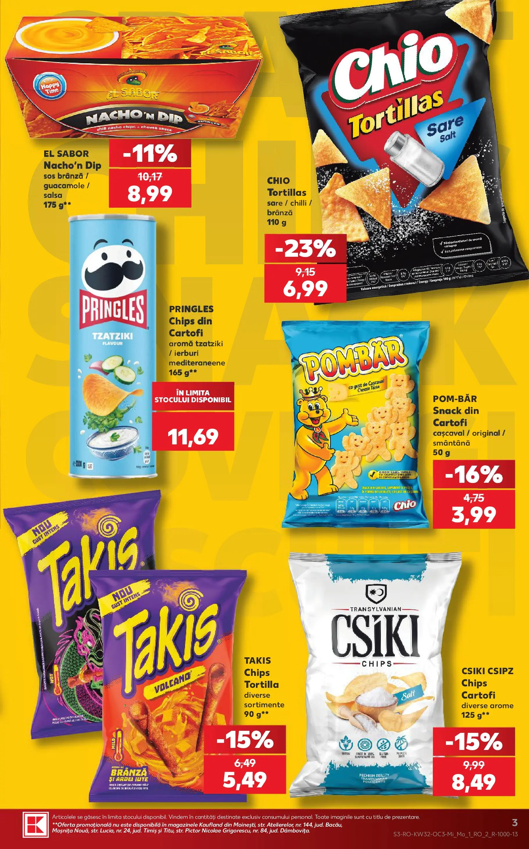 Catalog Kaufland 5 - 10 August 2026 | Pagina 3 | Produse: Cașcaval, Brânză, Smântână, Cartofi