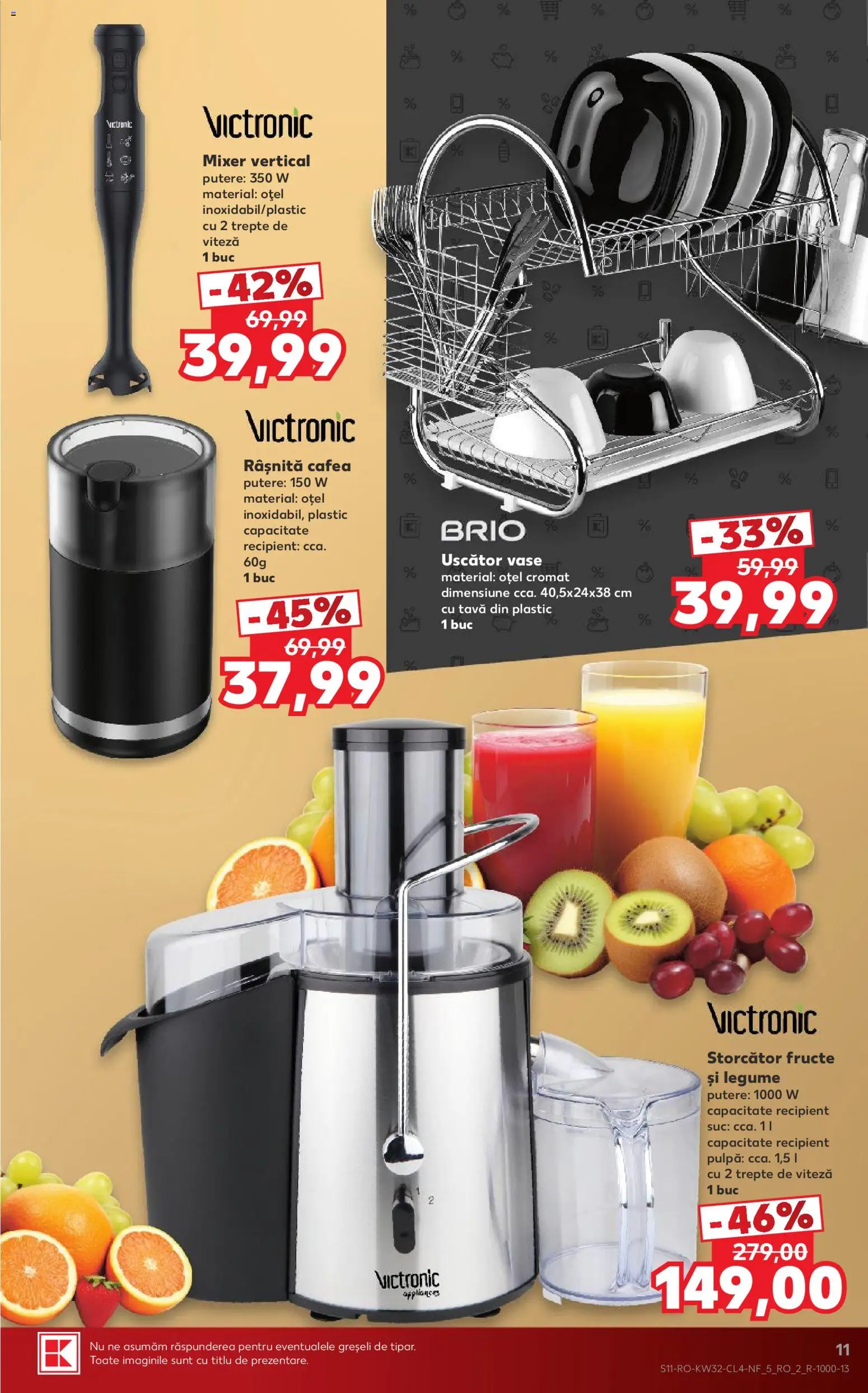Catalog Kaufland 5 - 10 August 2026 | Pagina 11 | Produse: Mixer, Suc, Legume, Fructe