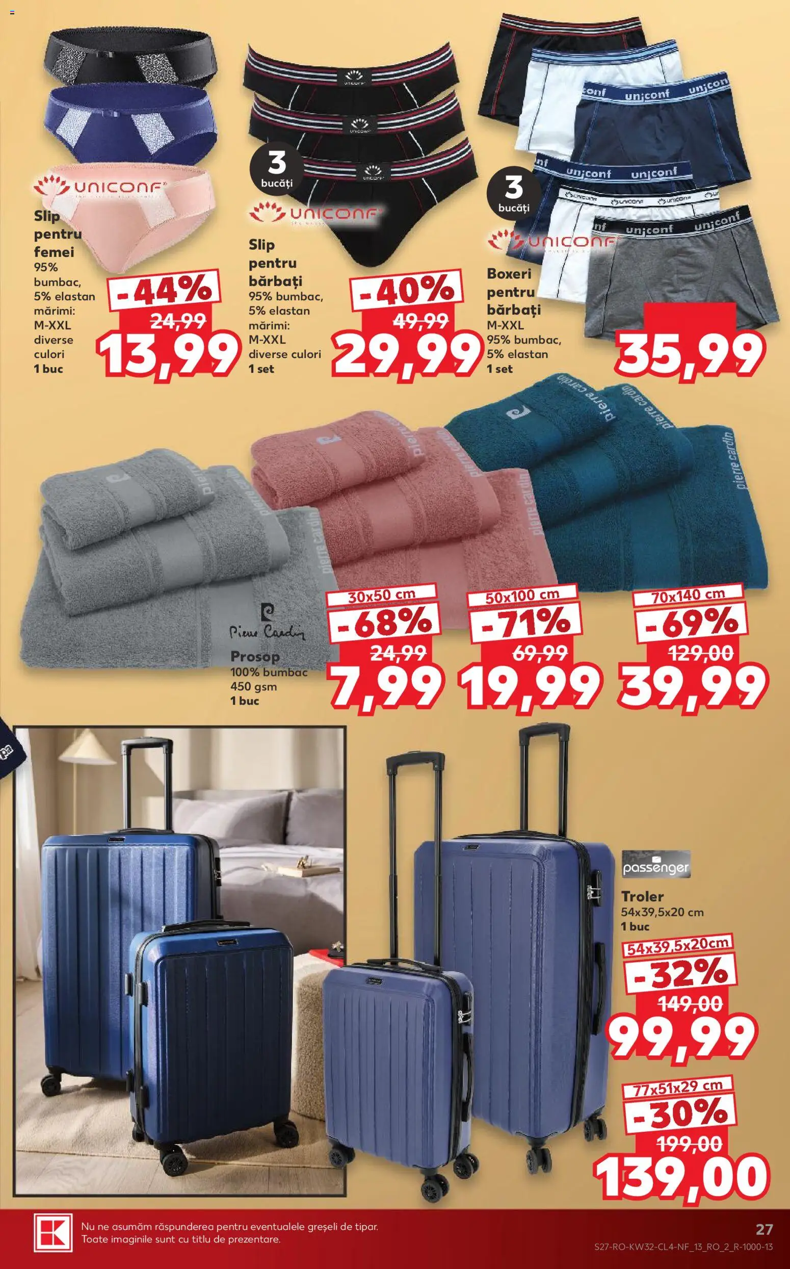 Catalog Kaufland 5 - 10 August 2026 | Pagina 27 | Produse: Slip, Boxeri