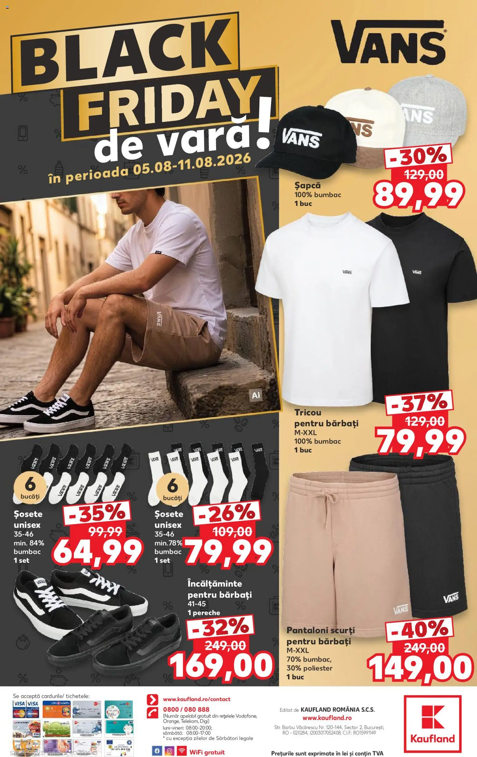 Catalog Kaufland 5 - 10 August 2026 | Pagina 28 | Produse: Kestane, Bornoz takımı, Tricou, Pantaloni scurți