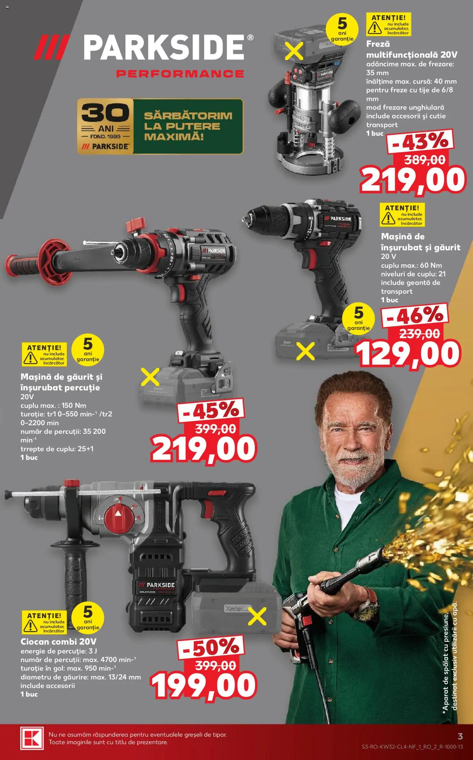 Catalog Kaufland 5 - 10 August 2026 | Pagina 3 | Produse: Mașină de găurit, Încărcător, Geantă, Cutie