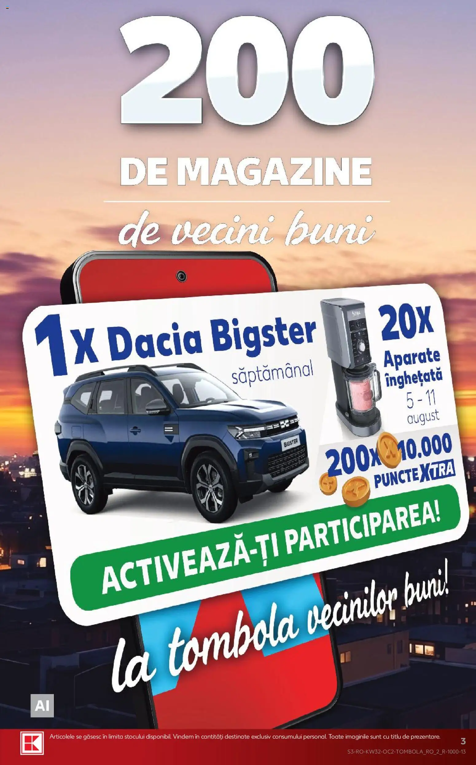 Catalog Kaufland 5 - 10 August 2026 | Pagina 3 | Produse: Înghețată