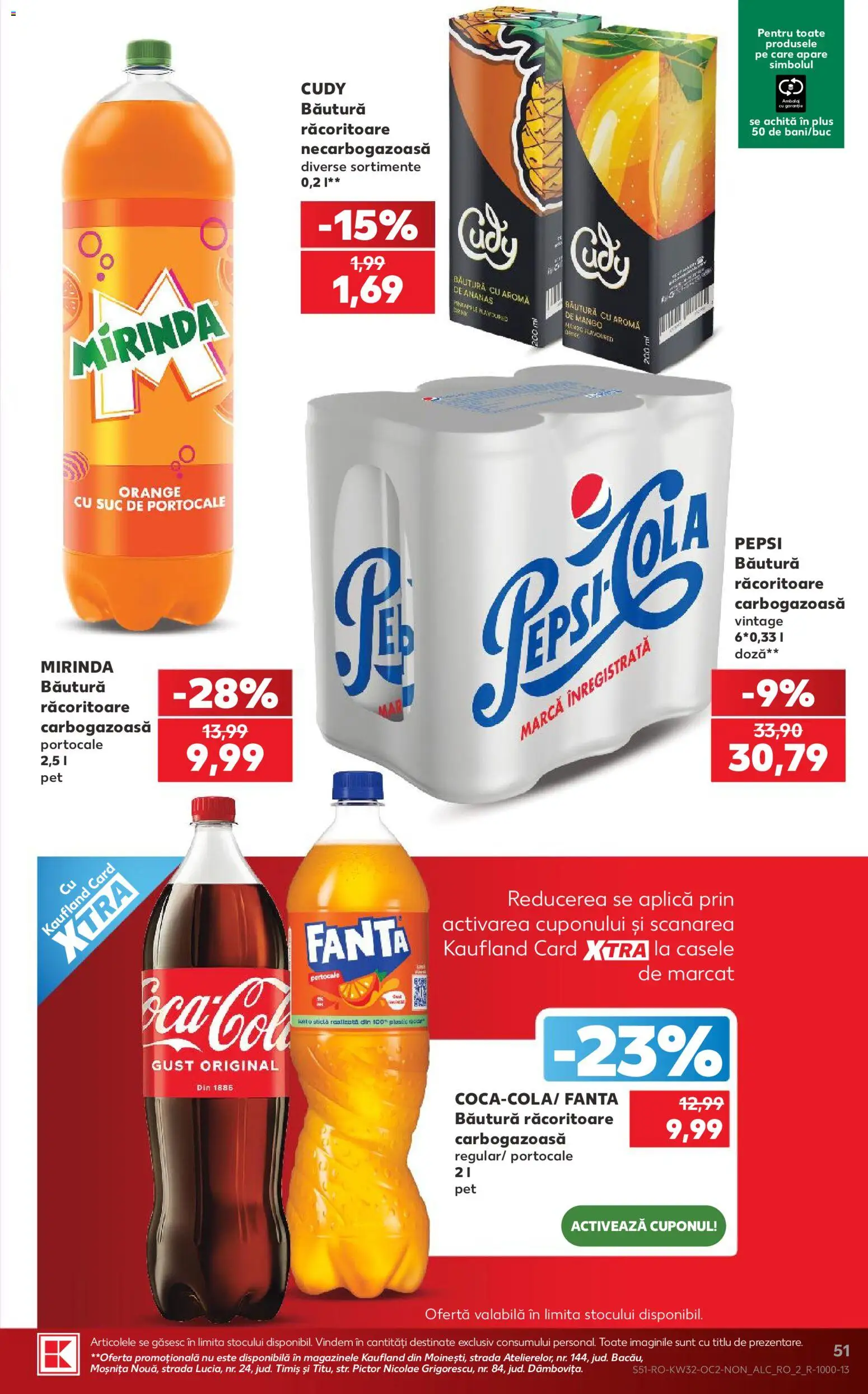 Catalog Kaufland 5 - 10 August 2026 | Pagina 51 | Produse: Suc, Portocale, Ananas, Mango