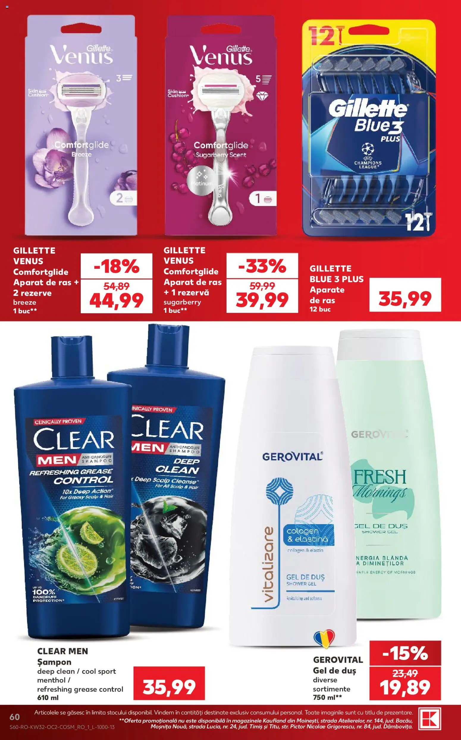 Catalog Kaufland 5 - 10 August 2026 | Pagina 60 | Produse: Pomelo, Simit, Duș, Șampon