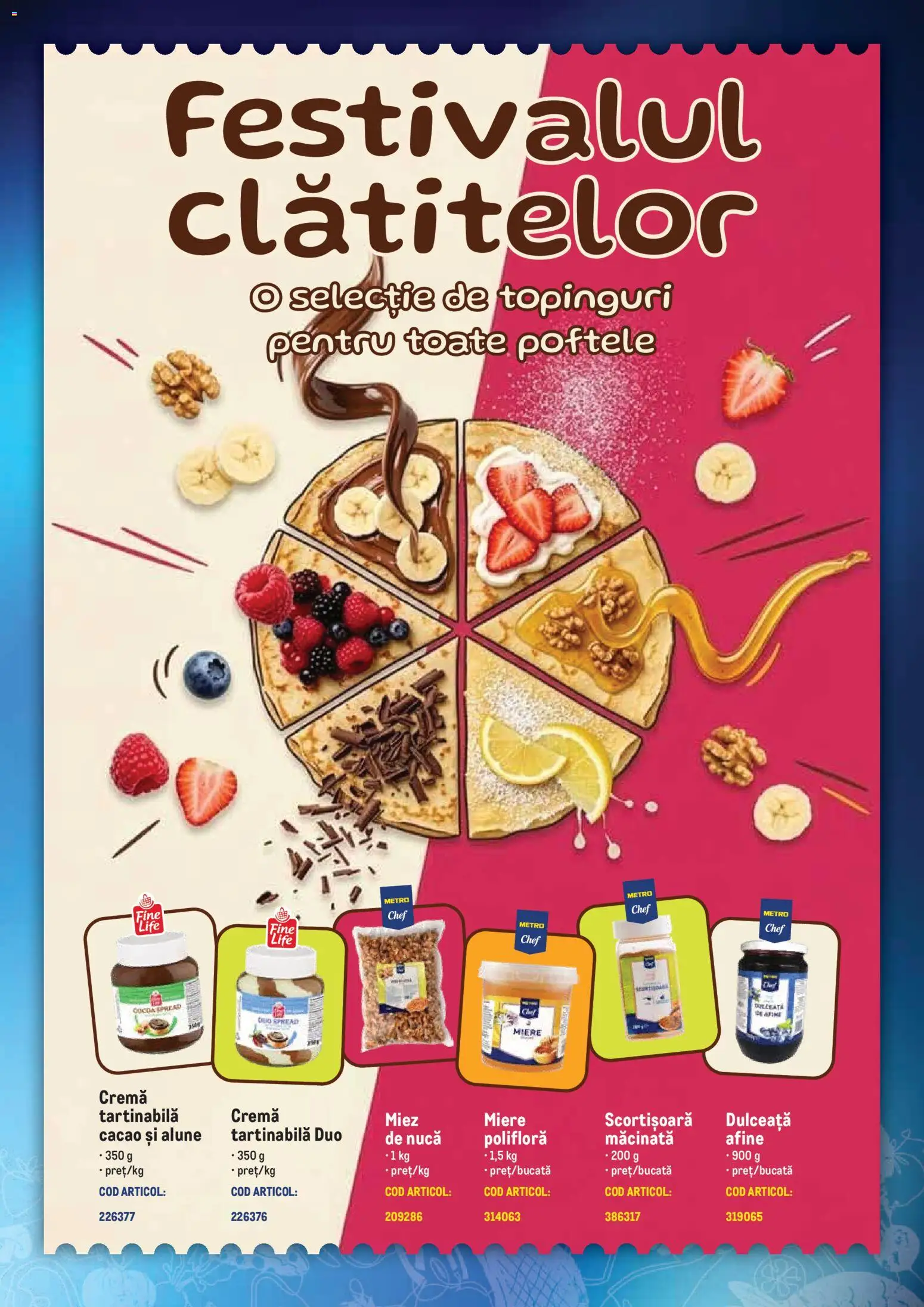 Catalog METRO 3 - 8 August 2026 | Pagina 3 | Produse: Afine, Alune, Cremă, Cacao