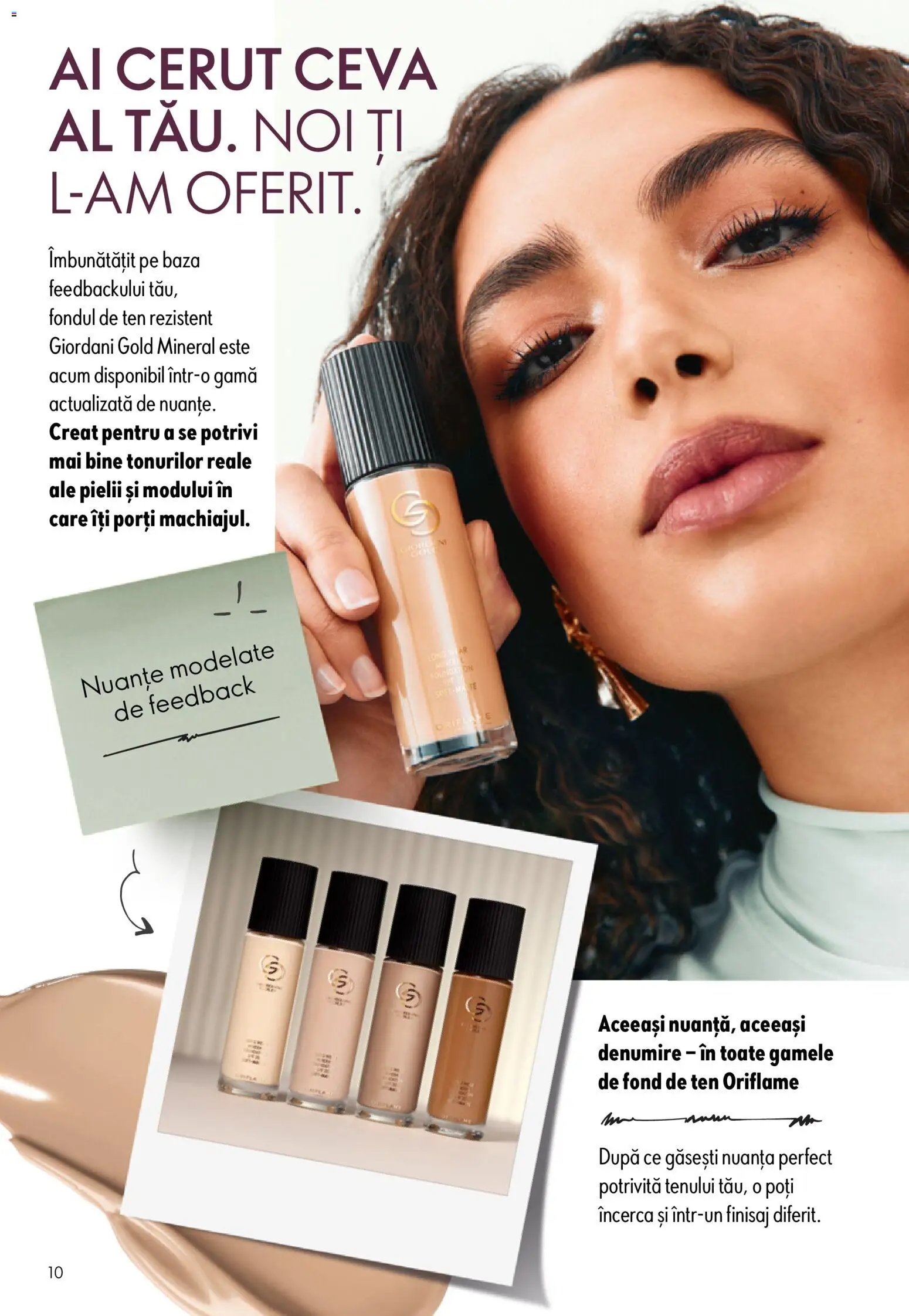 Catalog Oriflame 9 - 28 Septembrie 2026 | Pagina 10 | Produse: Fond de ten