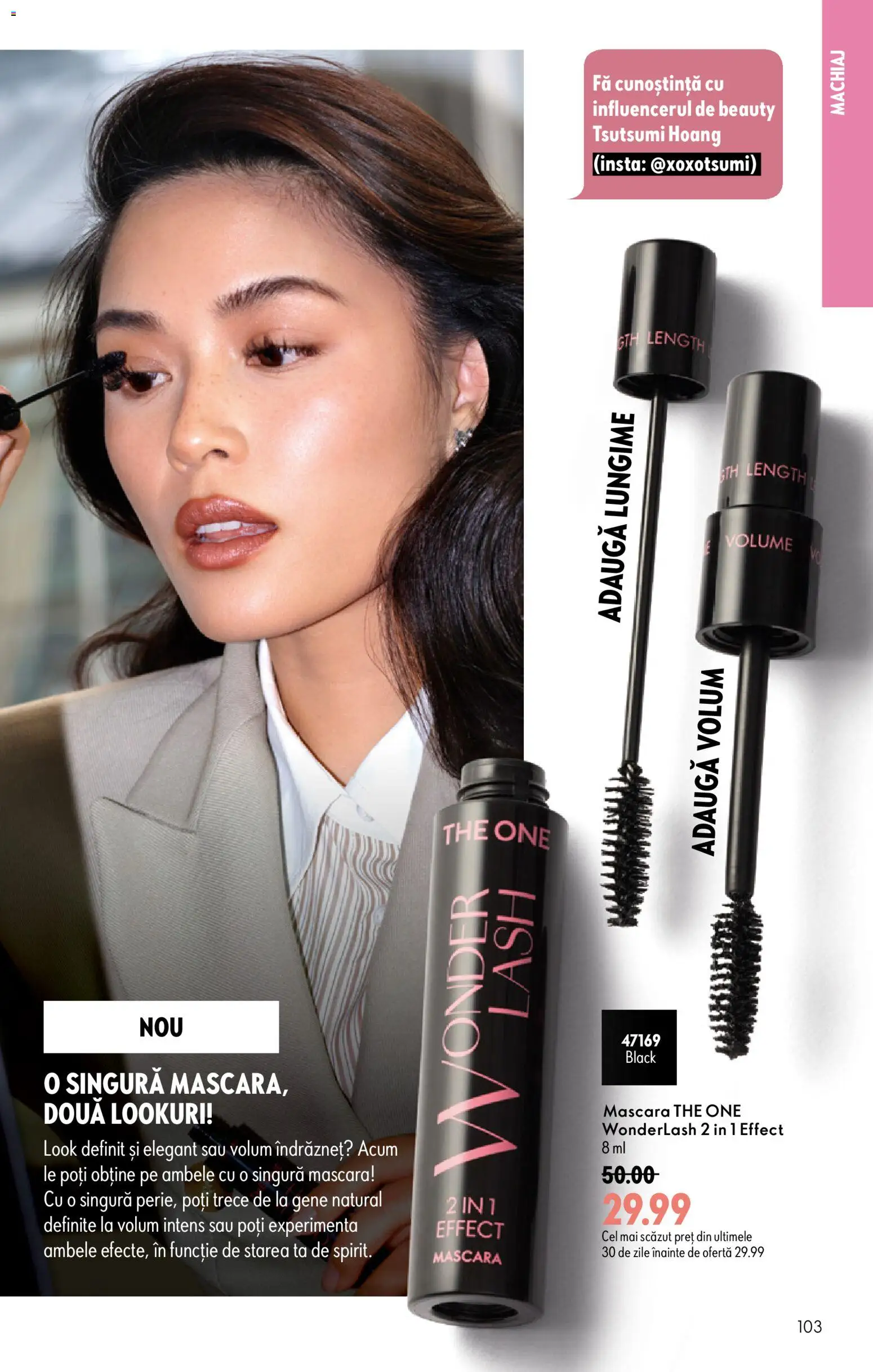 Catalog Oriflame 9 - 28 Septembrie 2026 | Pagina 103 | Produse: Machiaj, Mascara