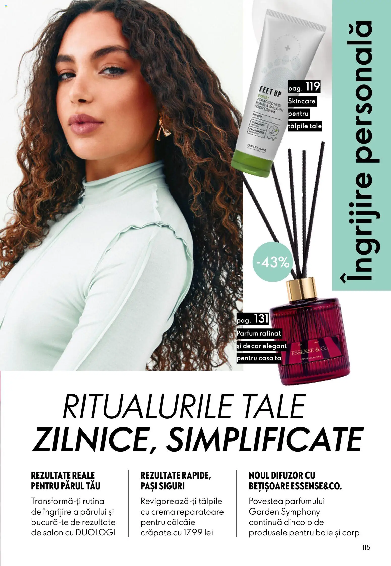 Catalog Oriflame 9 - 28 Septembrie 2026 | Pagina 115 | Produse: Difuzor, Parfum, Cremă