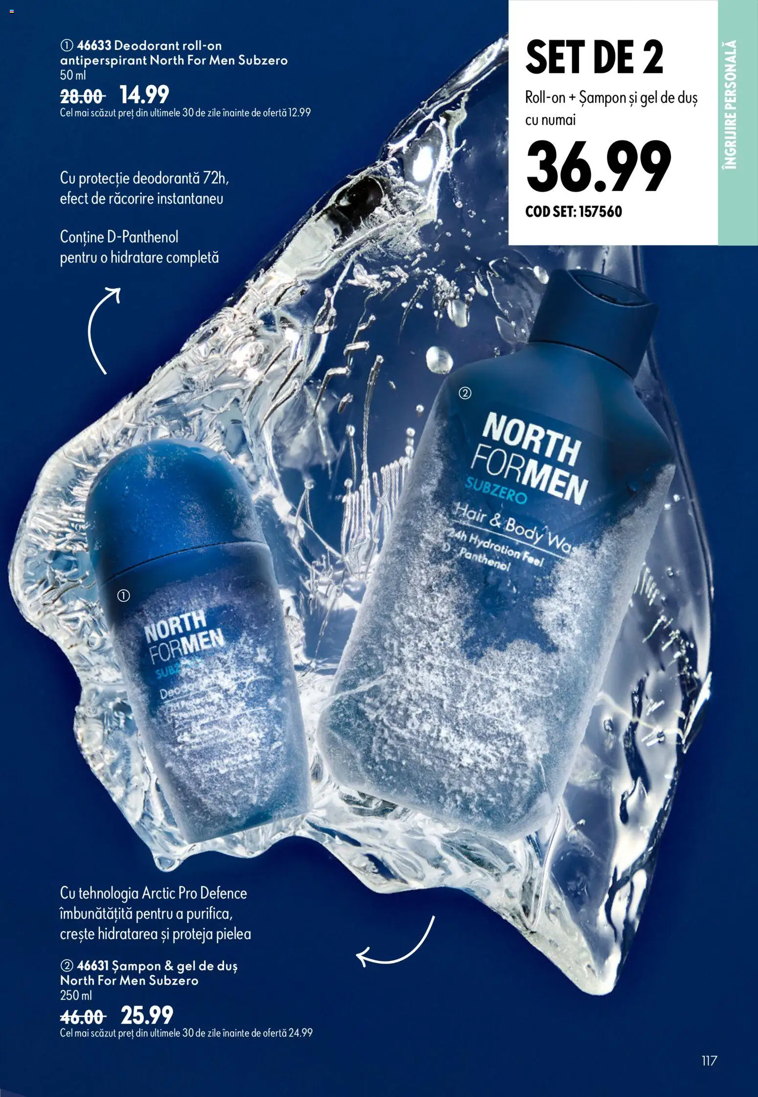 Catalog Oriflame 9 - 28 Septembrie 2026 | Pagina 117 | Produse: Body, Șampon, Gel de duș, Deodorant