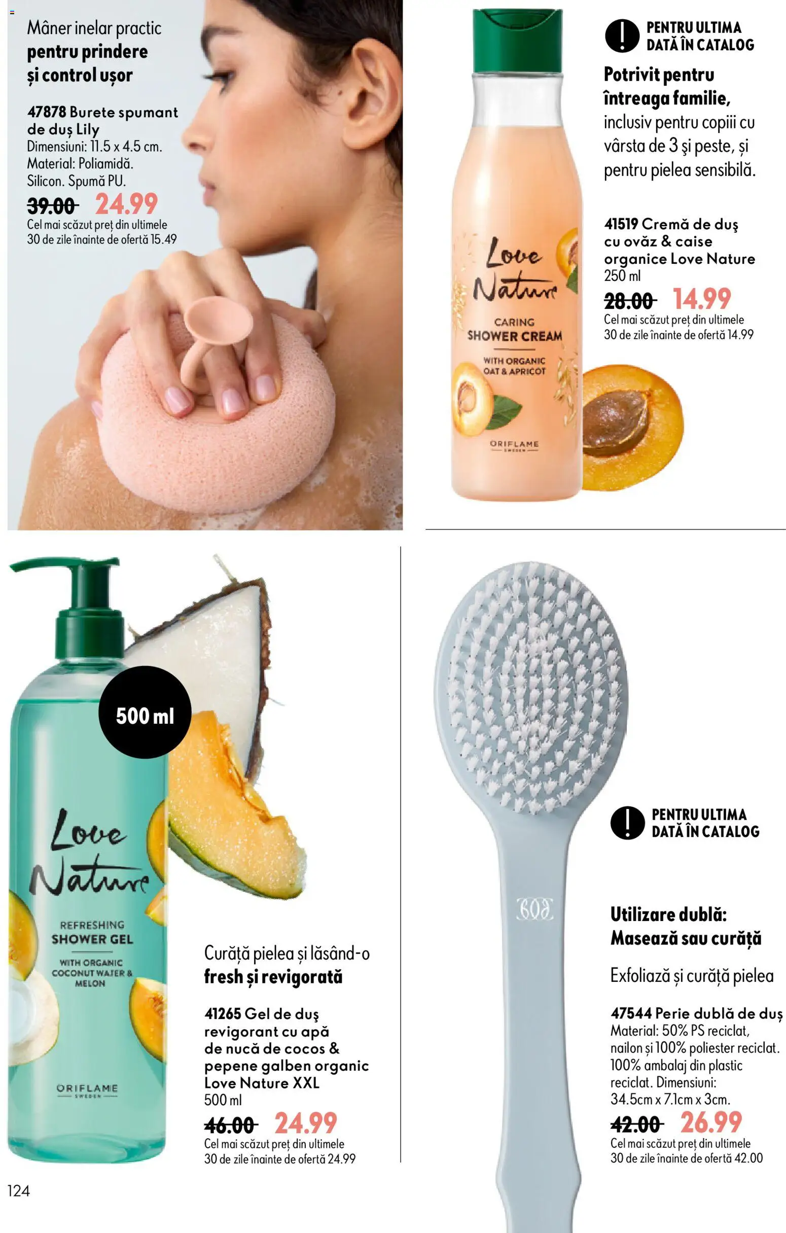 Catalog Oriflame 9 - 28 Septembrie 2026 | Pagina 124 | Produse: Perie, Burete, Ahtapot, Apă