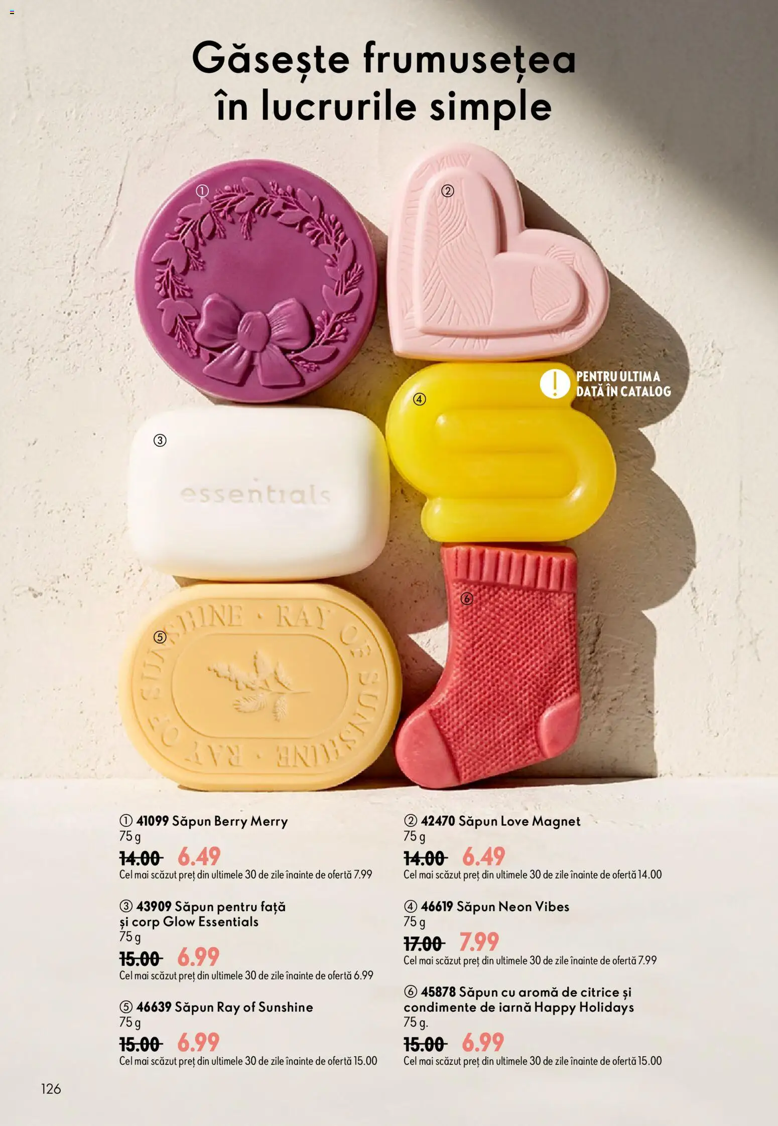 Catalog Oriflame 9 - 28 Septembrie 2026 | Pagina 126 | Produse: Săpun, Condimente