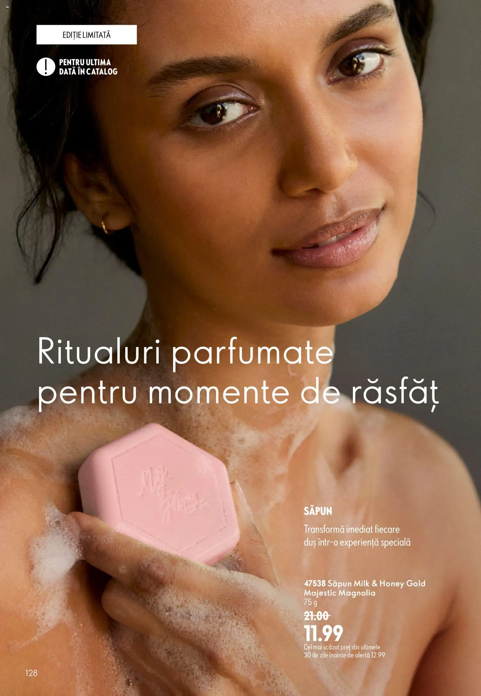 Catalog Oriflame 9 - 28 Septembrie 2026 | Pagina 128 | Produse: Duș, Săpun
