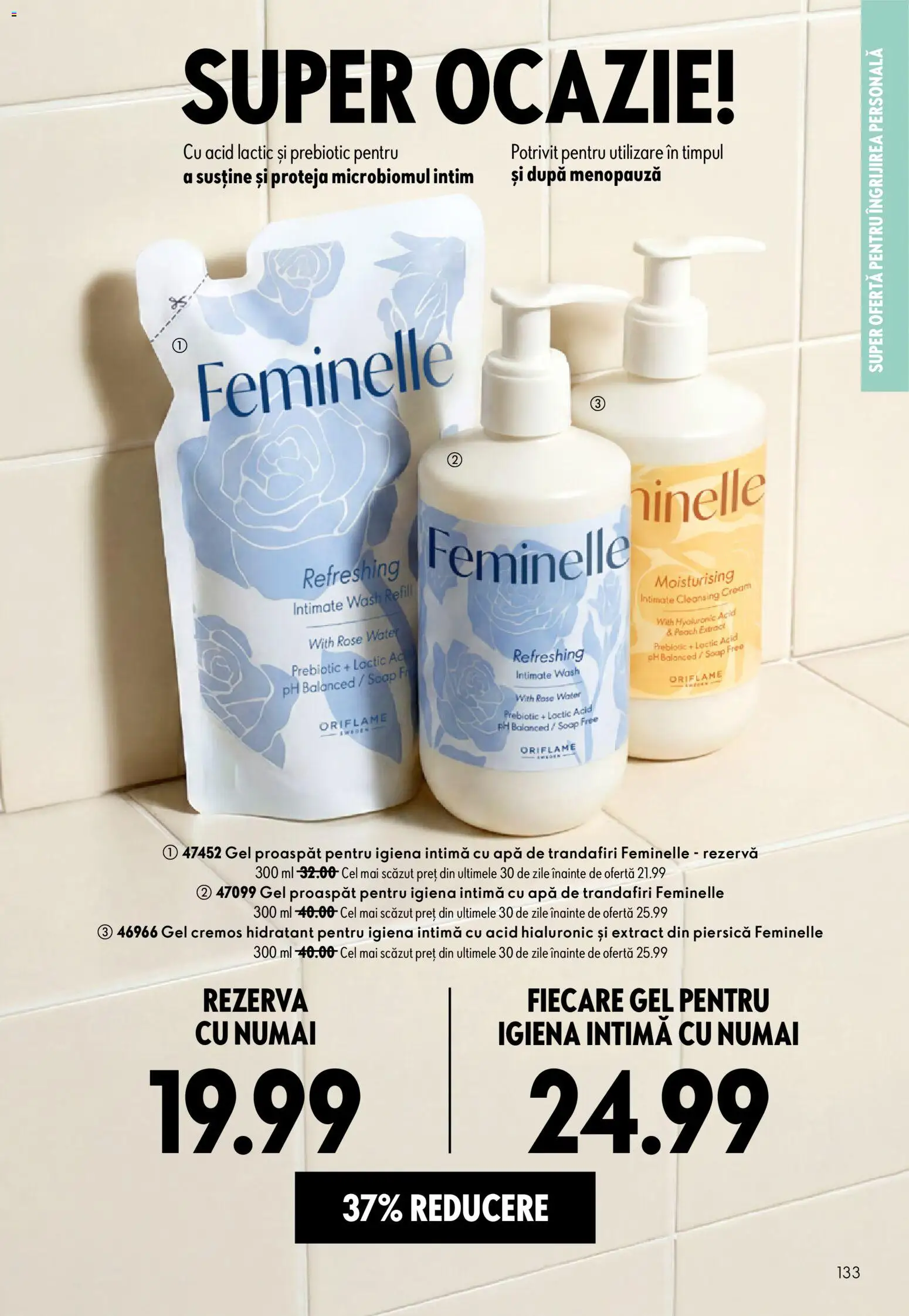 Catalog Oriflame 9 - 28 Septembrie 2026 | Pagina 133 | Produse: Piersică, Apă