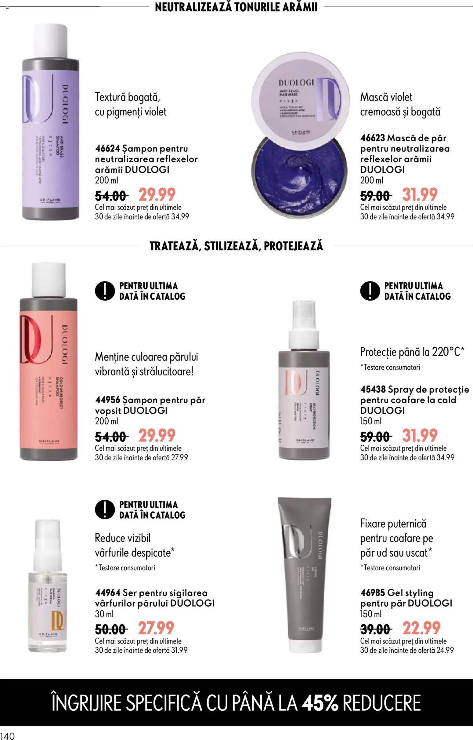 Catalog Oriflame 9 - 28 Septembrie 2026 | Pagina 140 | Produse: Șampon, Mască de păr