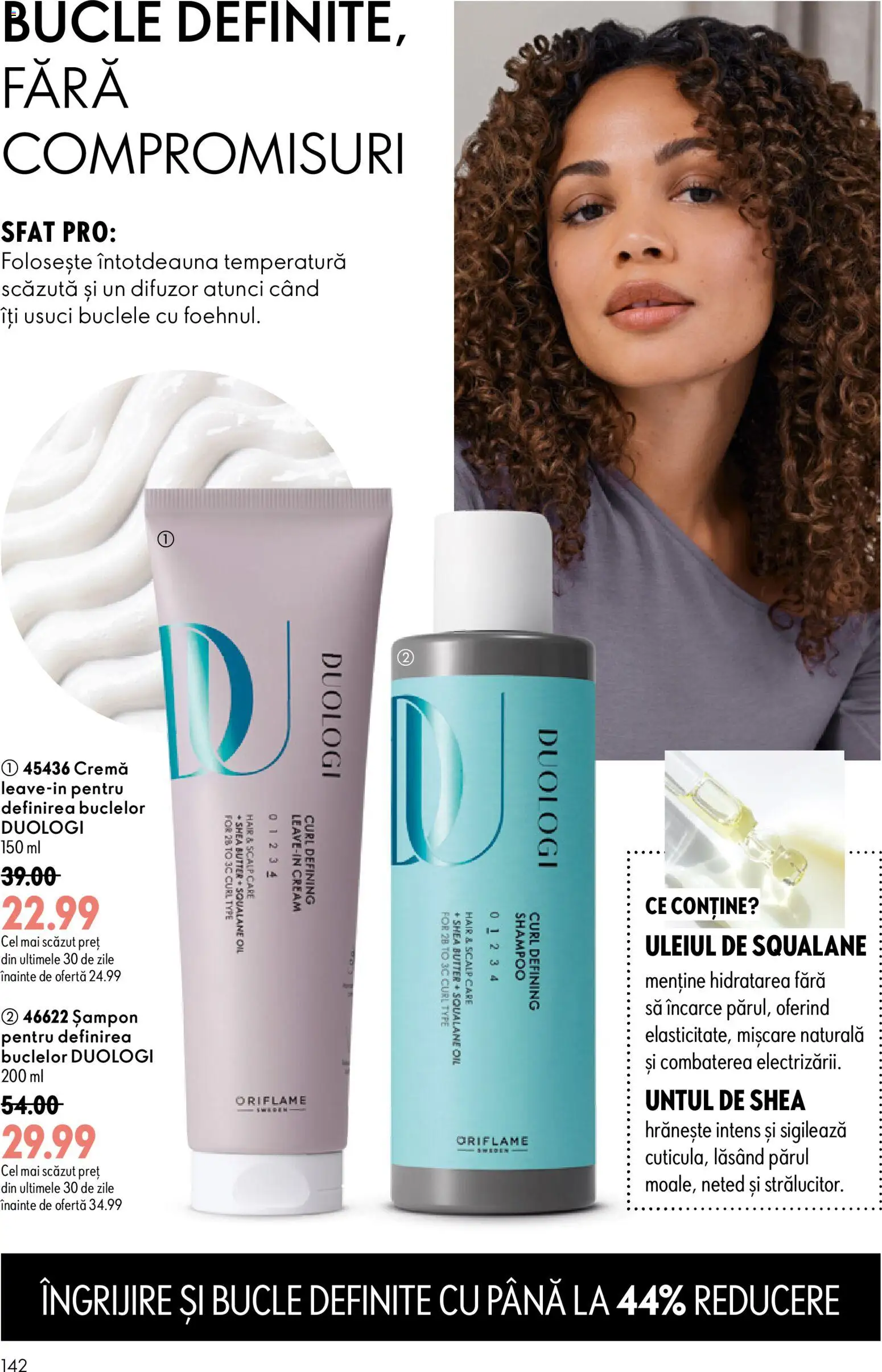 Catalog Oriflame 9 - 28 Septembrie 2026 | Pagina 142 | Produse: Difuzor, Șampon, Cremă