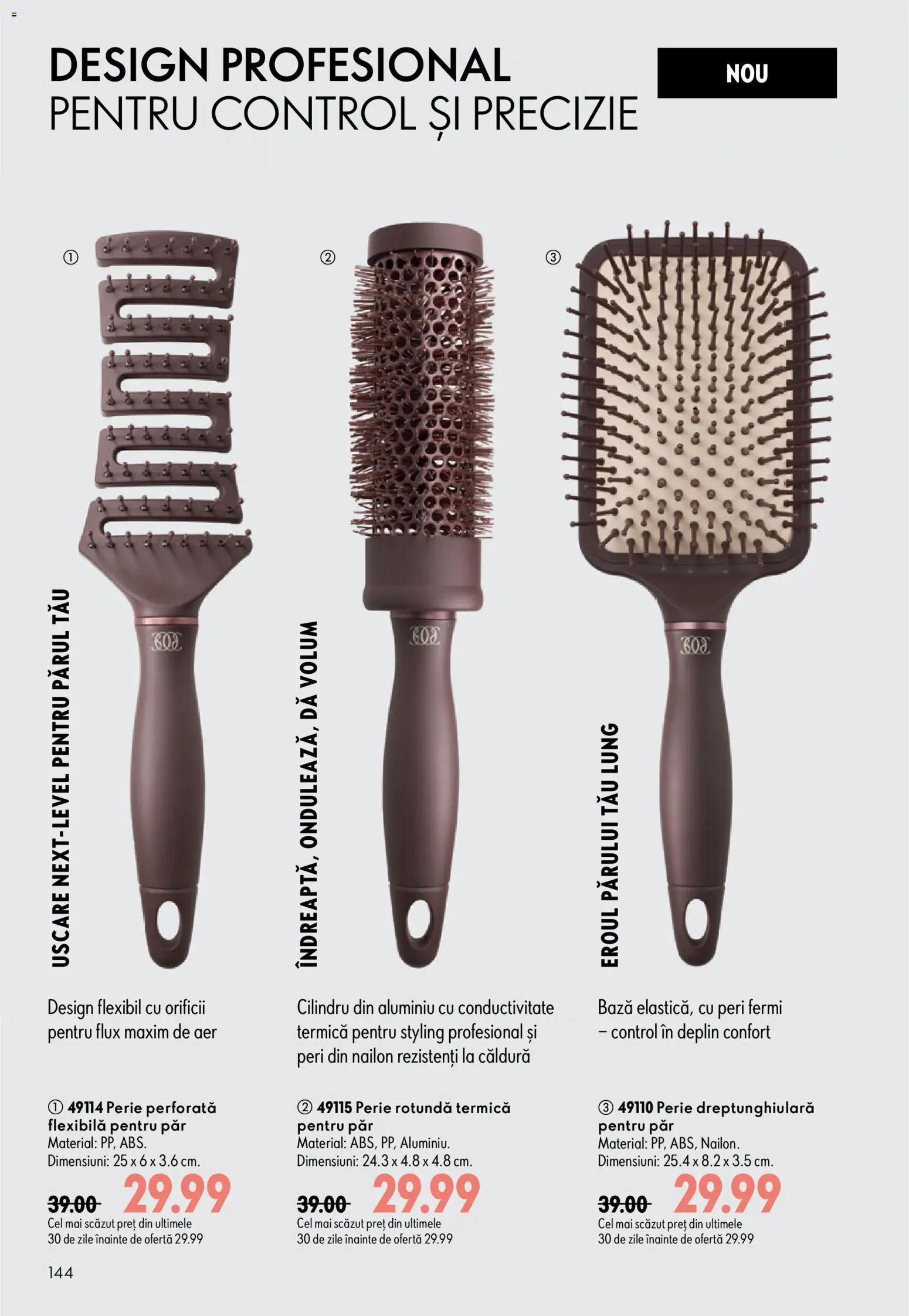 Catalog Oriflame 9 - 28 Septembrie 2026 | Pagina 144 | Produse: Perie