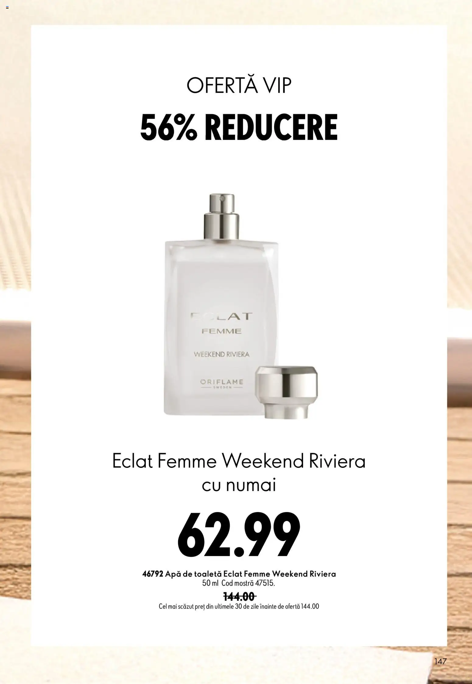 Catalog Oriflame 9 - 28 Septembrie 2026 | Pagina 147 | Produse: Toaletă, Apă de toaletă, Apă