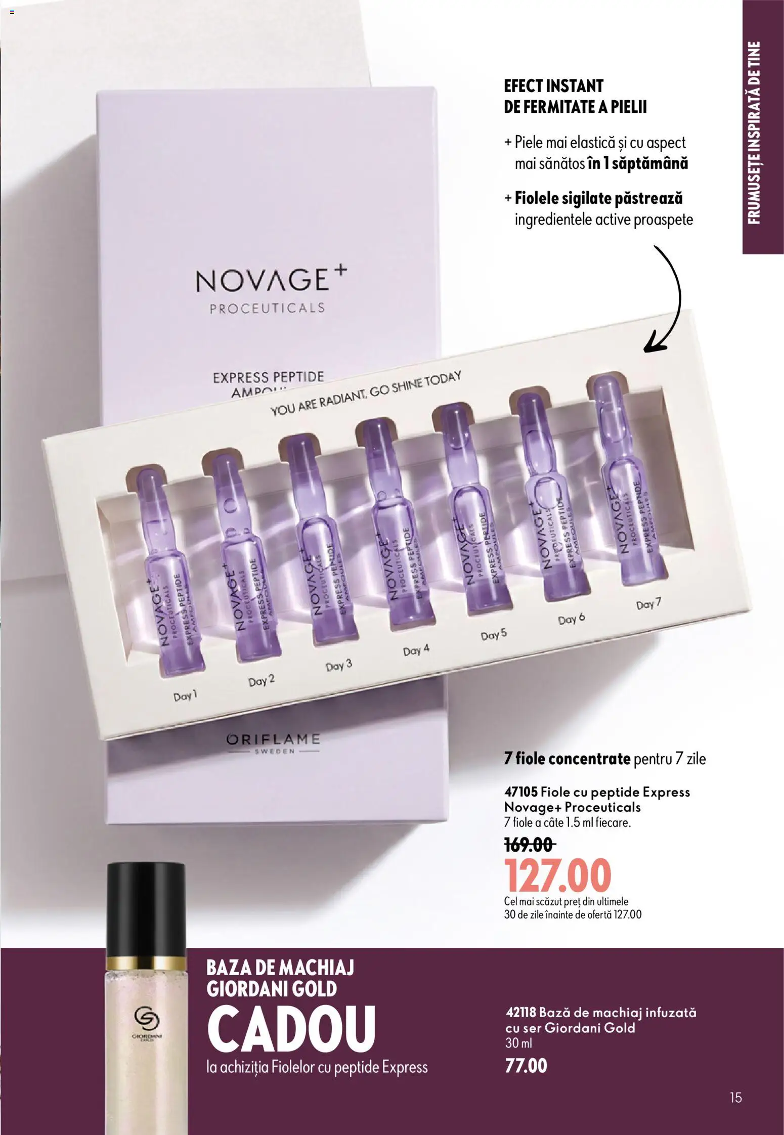 Catalog Oriflame 9 - 28 Septembrie 2026 | Pagina 15 | Produse: Bază de machiaj, Machiaj