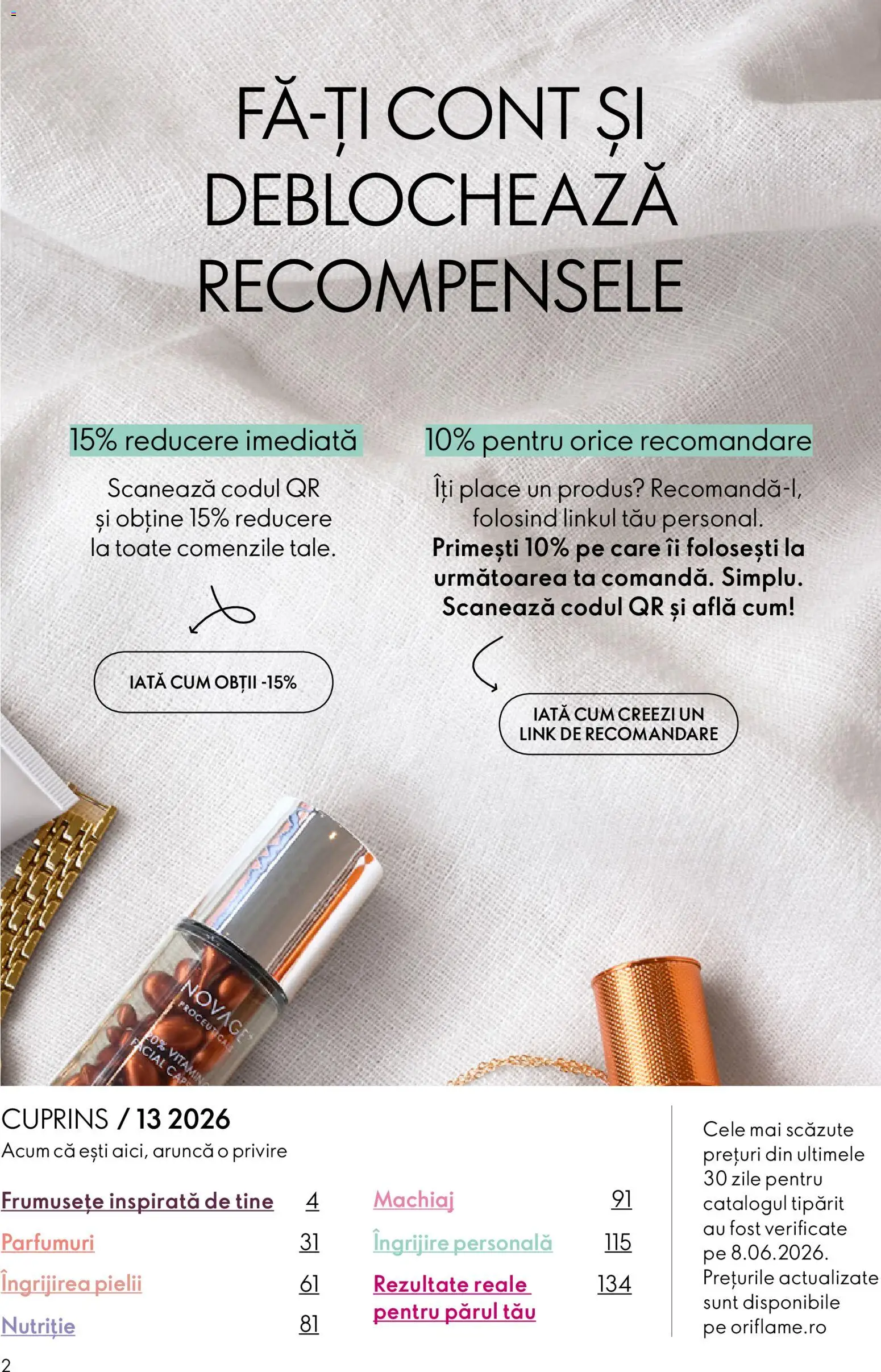 Catalog Oriflame 9 - 28 Septembrie 2026 | Pagina 2 | Produse: Machiaj