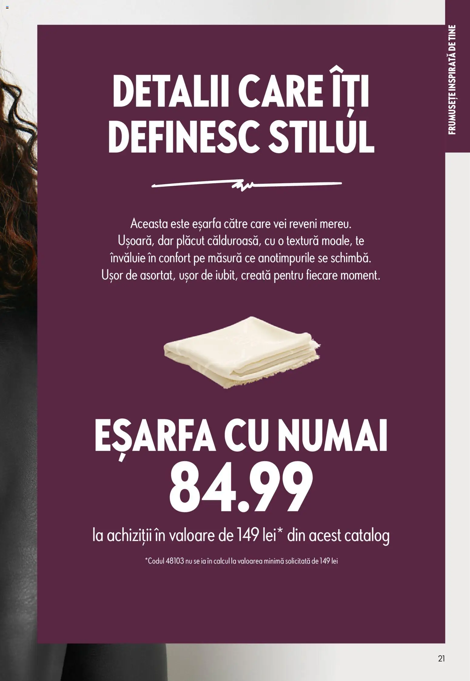 Catalog Oriflame 9 - 28 Septembrie 2026 | Pagina 21 | Produse: Eșarfă