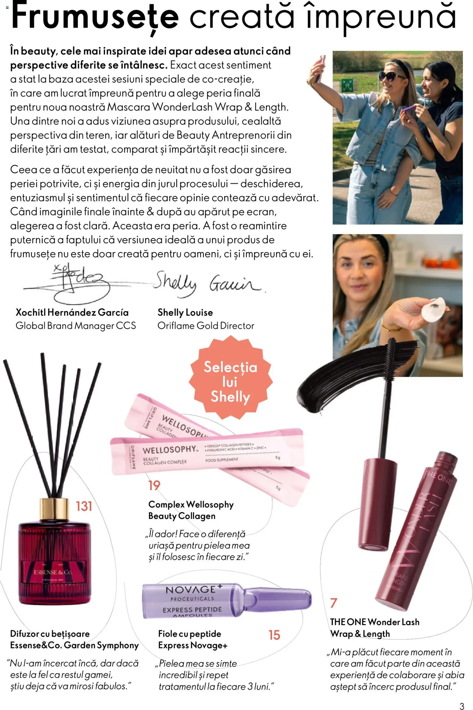 Catalog Oriflame 9 - 28 Septembrie 2026 | Pagina 3 | Produse: Difuzor, Mascara