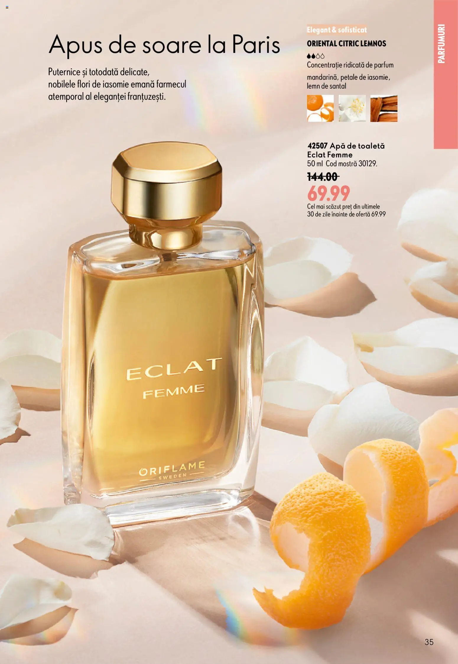 Catalog Oriflame 9 - 28 Septembrie 2026 | Pagina 35 | Produse: Toaletă, Parfum, Apă de toaletă, Apă