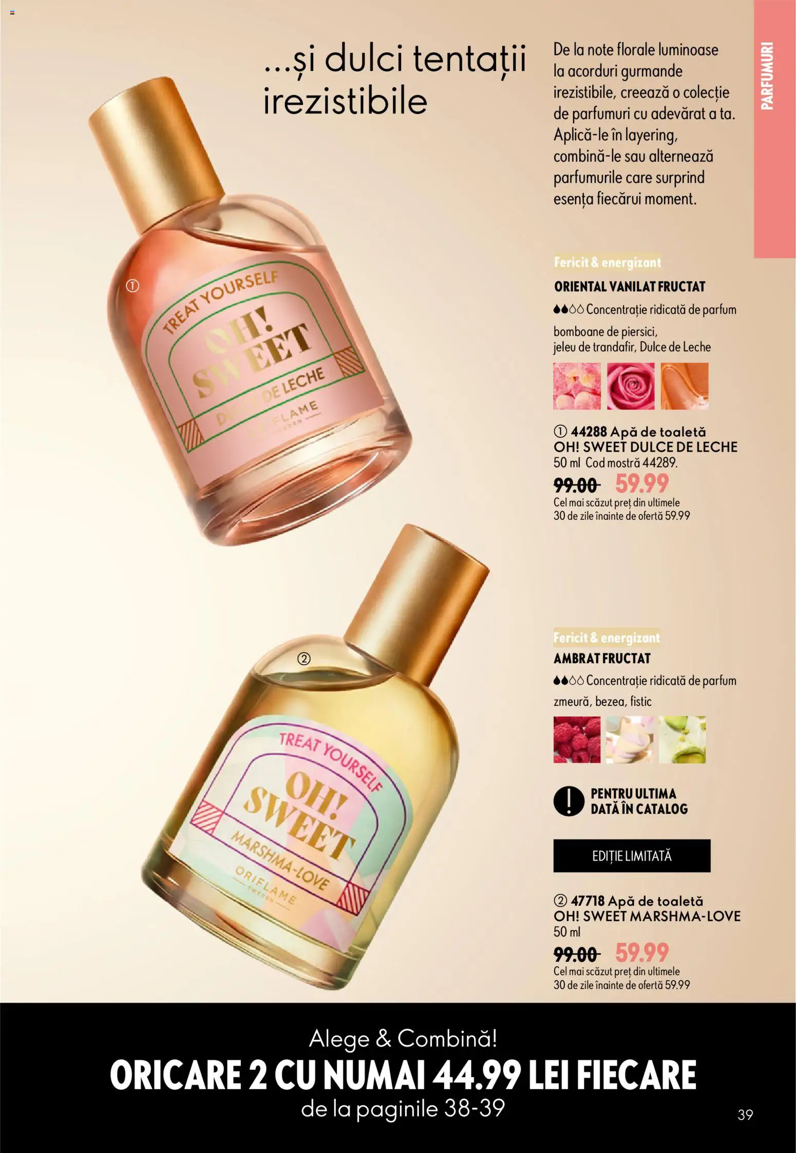 Catalog Oriflame 9 - 28 Septembrie 2026 | Pagina 39 | Produse: Apă de toaletă, Fistic, Bomboane, Apă