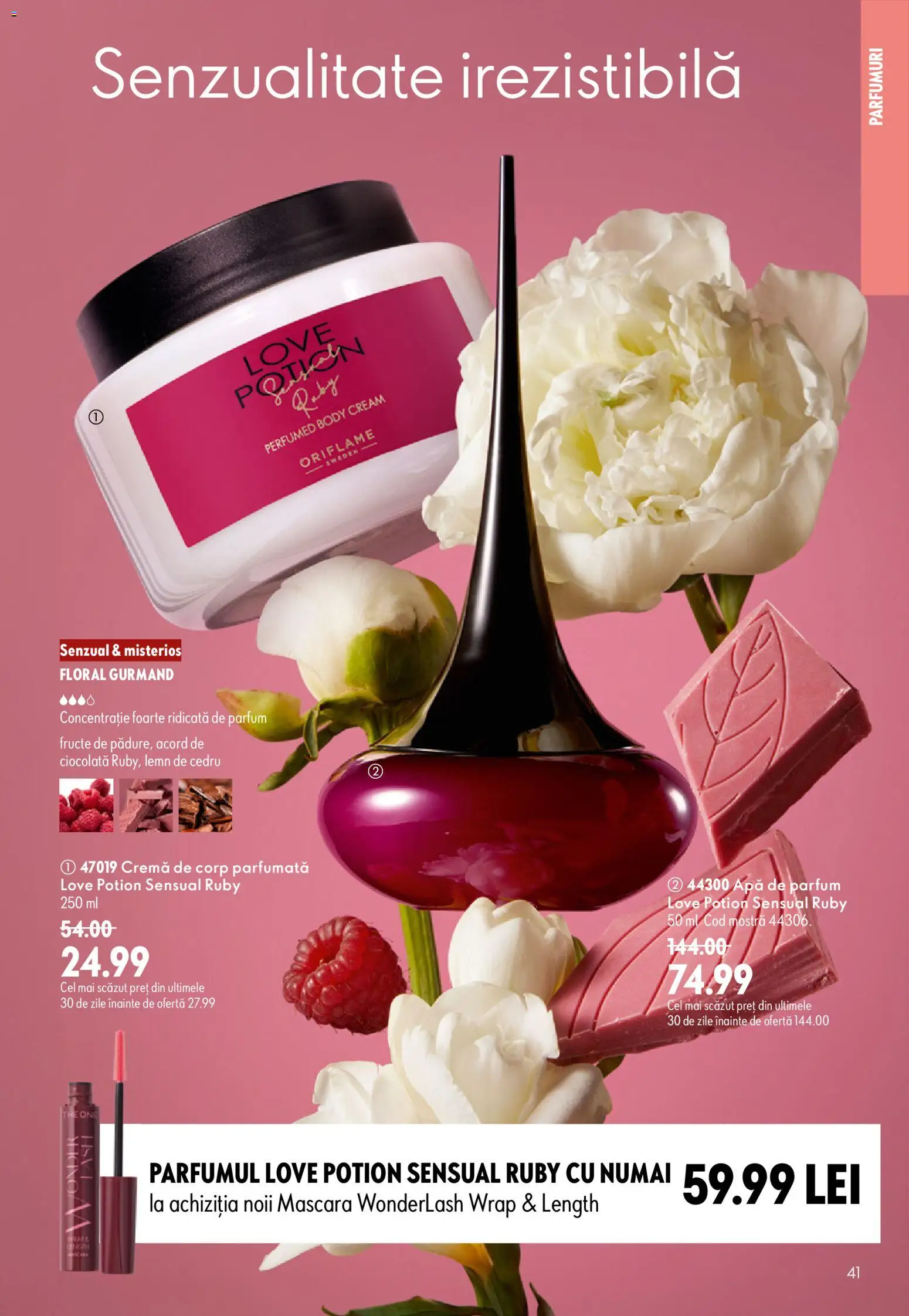 Catalog Oriflame 9 - 28 Septembrie 2026 | Pagina 41 | Produse: Body, Parfum, Mascara, Fructe