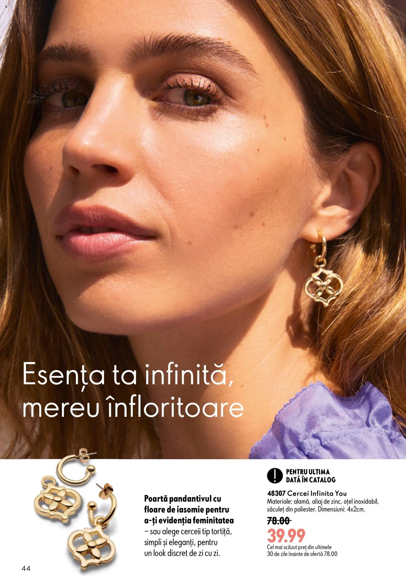 Catalog Oriflame 9 - 28 Septembrie 2026 | Pagina 44 | Produse: Cercei