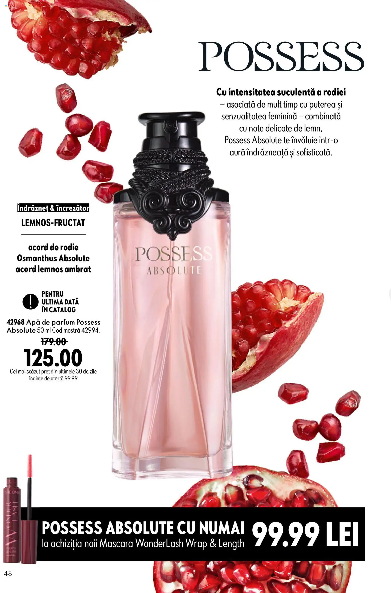 Catalog Oriflame 9 - 28 Septembrie 2026 | Pagina 48 | Produse: Apă de parfum, Parfum, Mascara, Apă