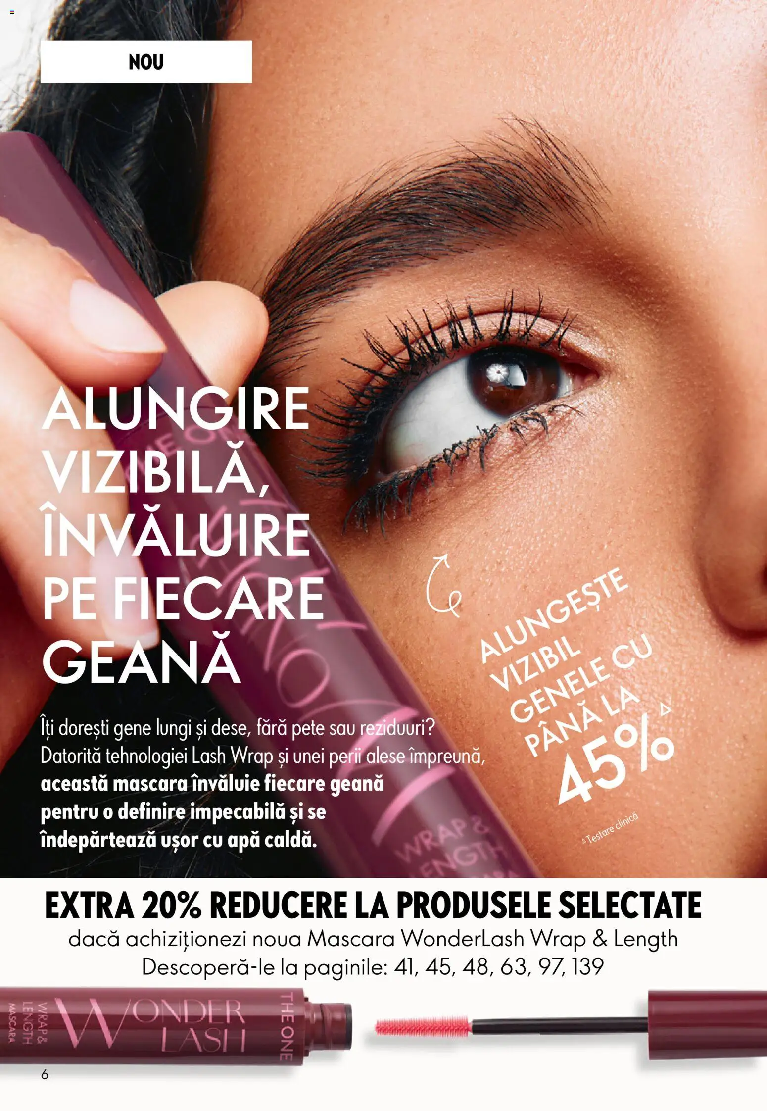 Catalog Oriflame 9 - 28 Septembrie 2026 | Pagina 6 | Produse: Mascara, Apă