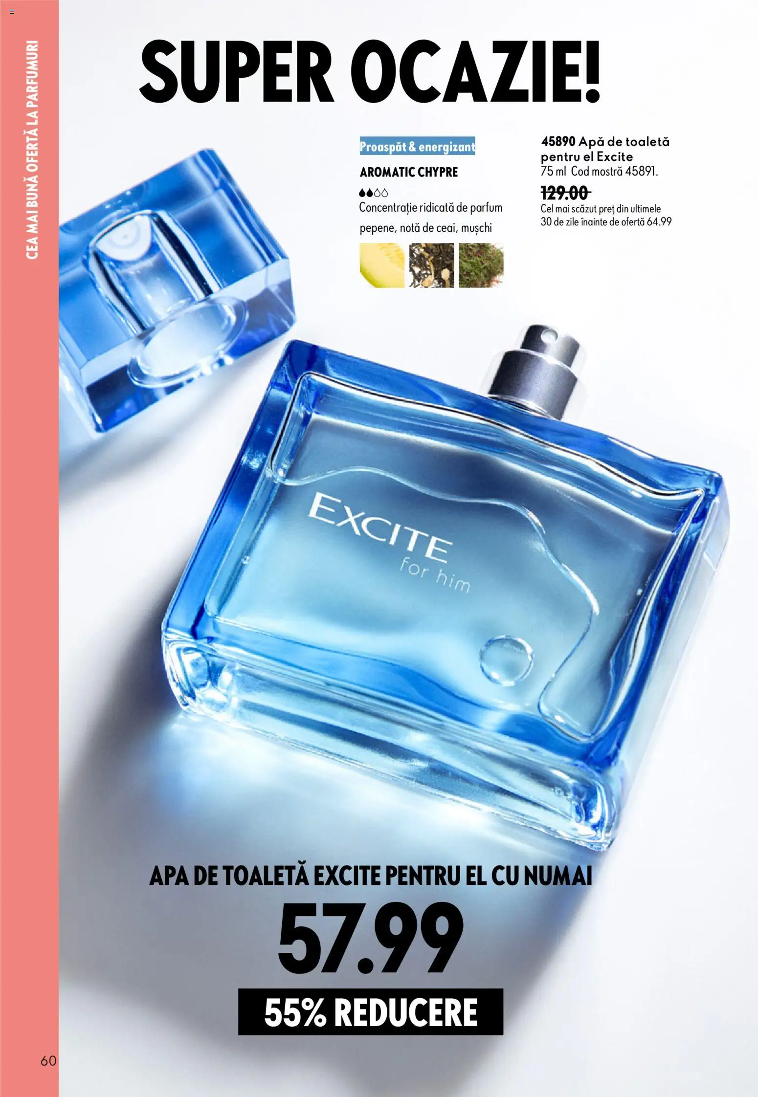 Catalog Oriflame 9 - 28 Septembrie 2026 | Pagina 60 | Produse: Toaletă, Parfum, Apă de toaletă, Apă