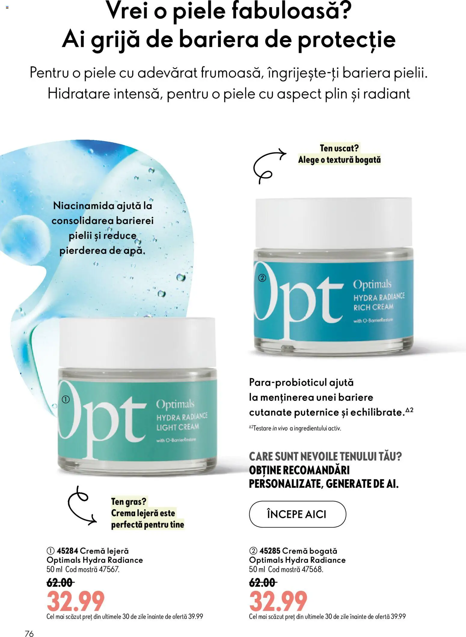 Catalog Oriflame 9 - 28 Septembrie 2026 | Pagina 76 | Produse: Cremă