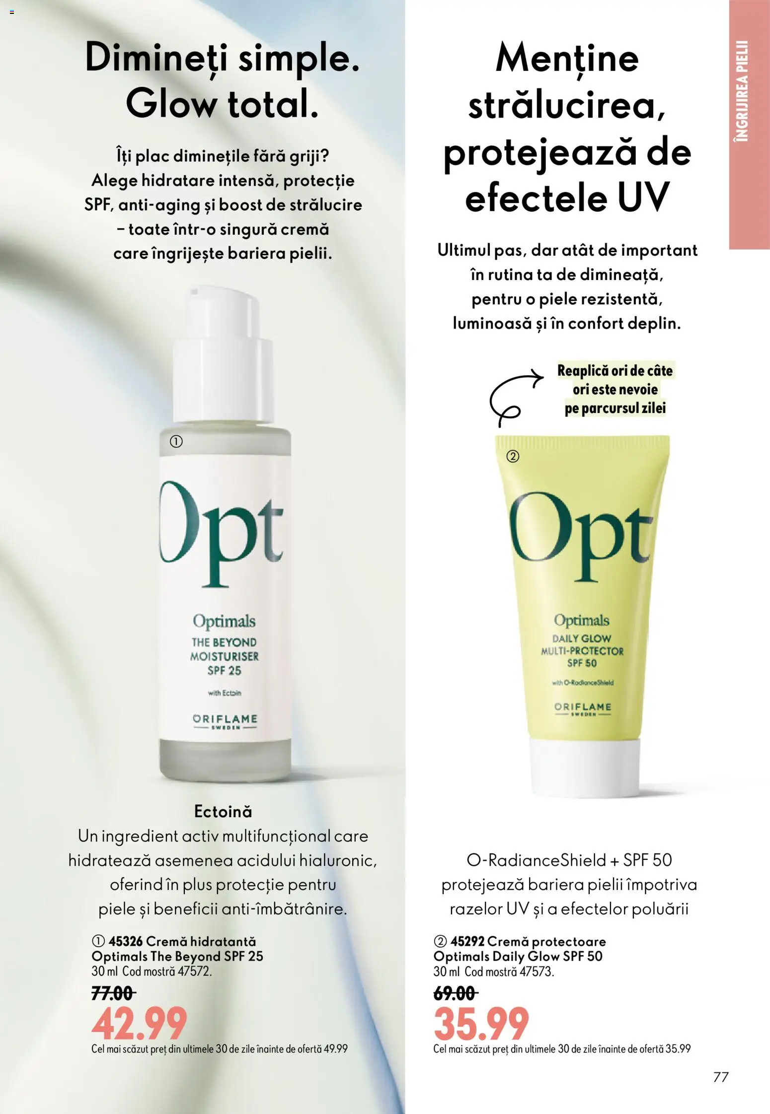 Catalog Oriflame 9 - 28 Septembrie 2026 | Pagina 77 | Produse: Arapsaçı, Cremă