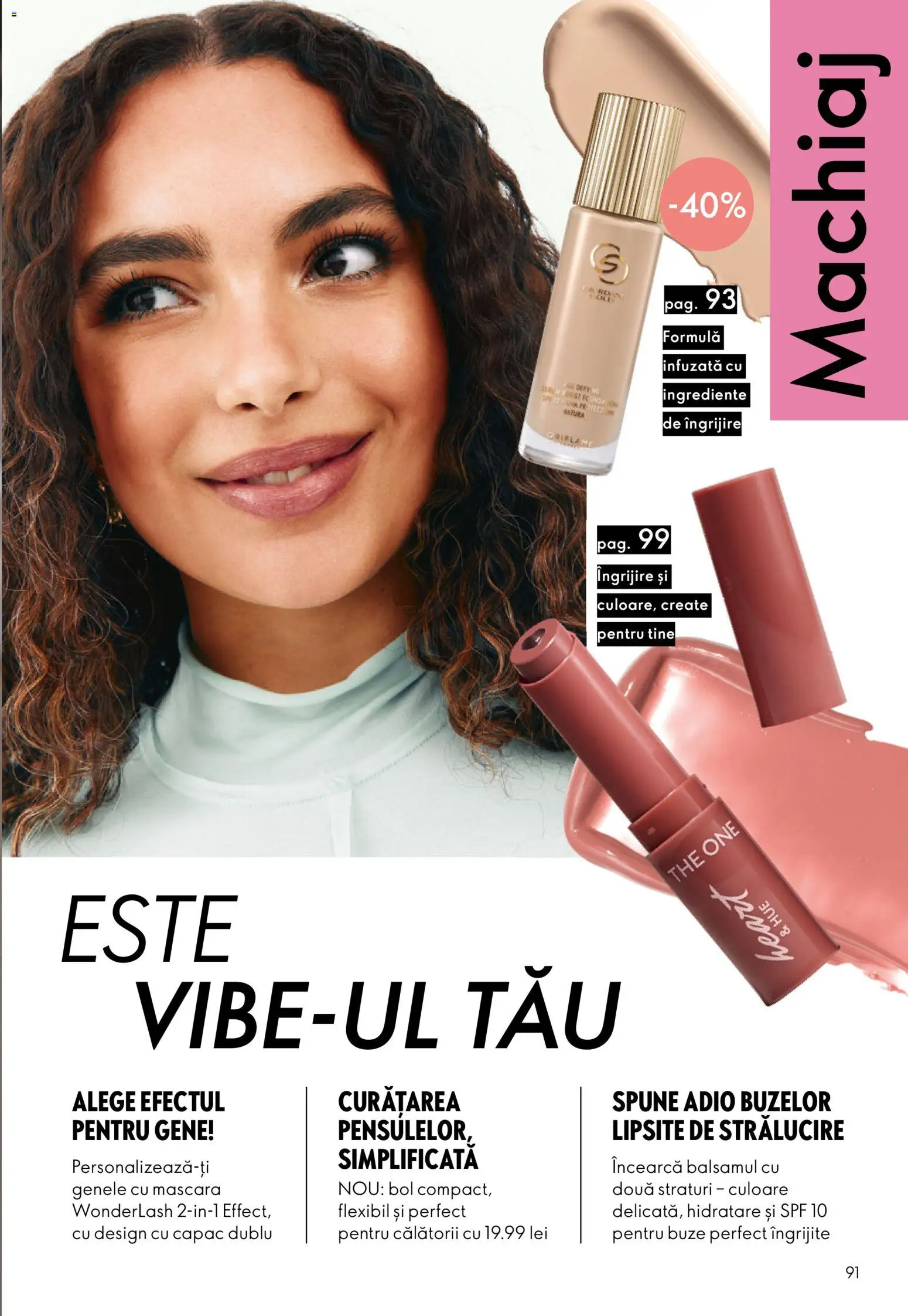 Catalog Oriflame 9 - 28 Septembrie 2026 | Pagina 91 | Produse: Serum, Mătură, Bol, Mascara