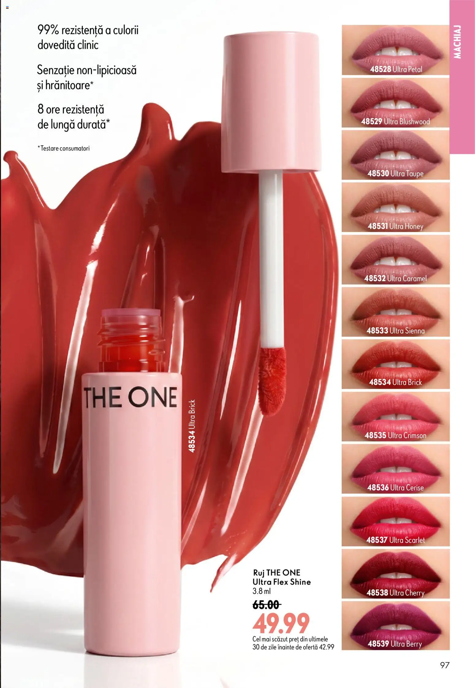 Catalog Oriflame 9 - 28 Septembrie 2026 | Pagina 97 | Produse: Machiaj, Ruj